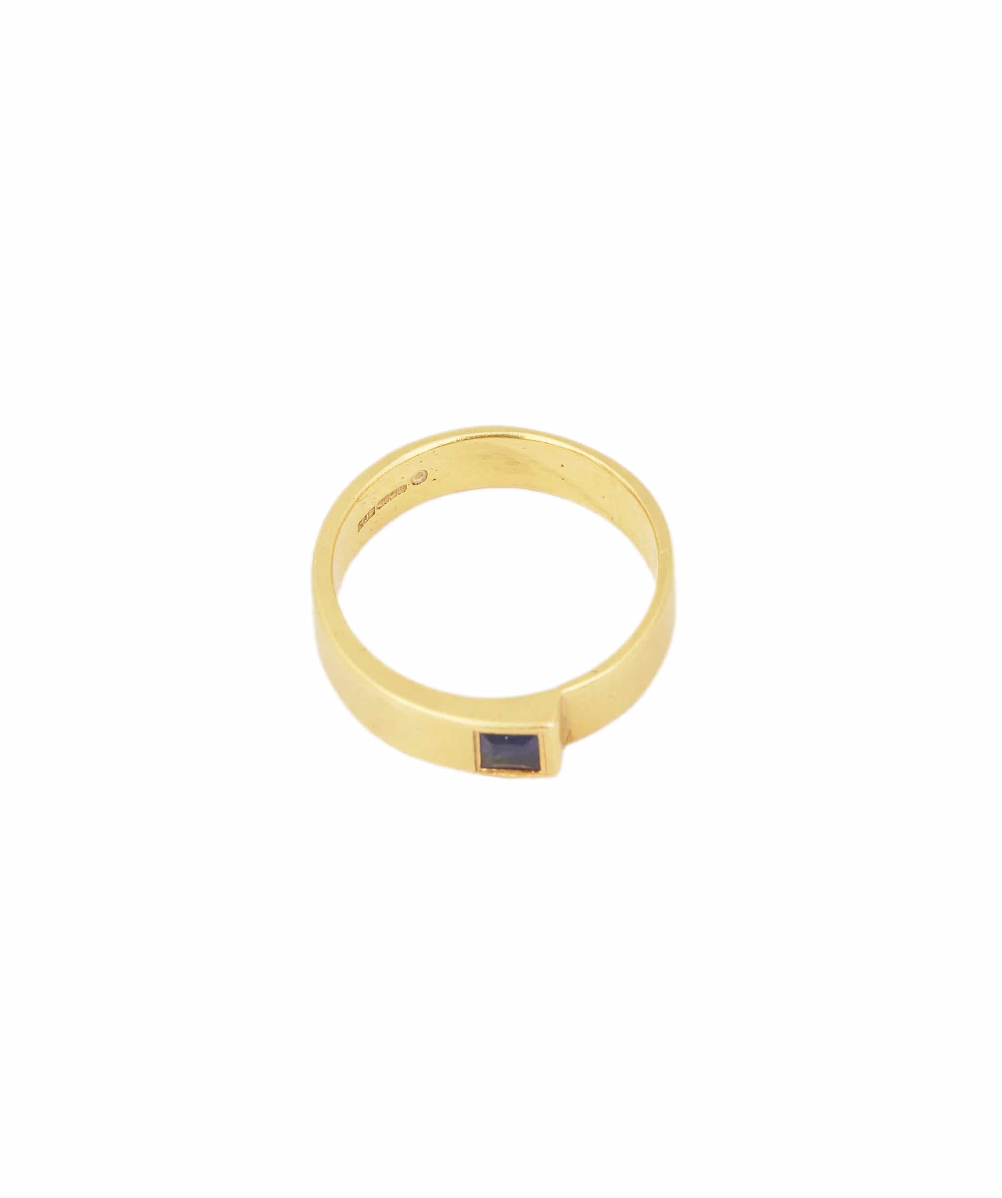 Luxury Promise Sapphire Accent Band Ring WAHA176