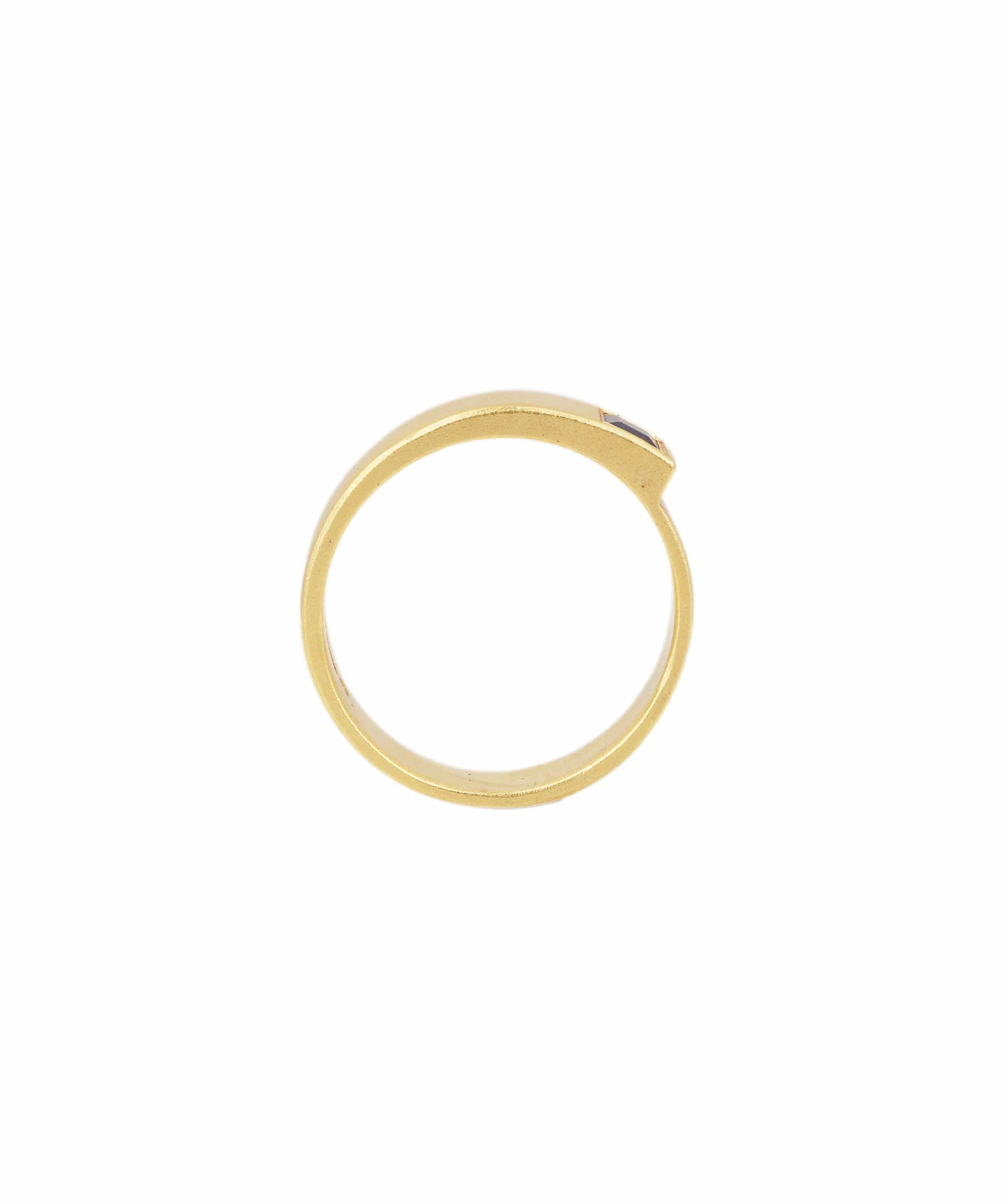 Luxury Promise Sapphire Accent Band Ring WAHA176