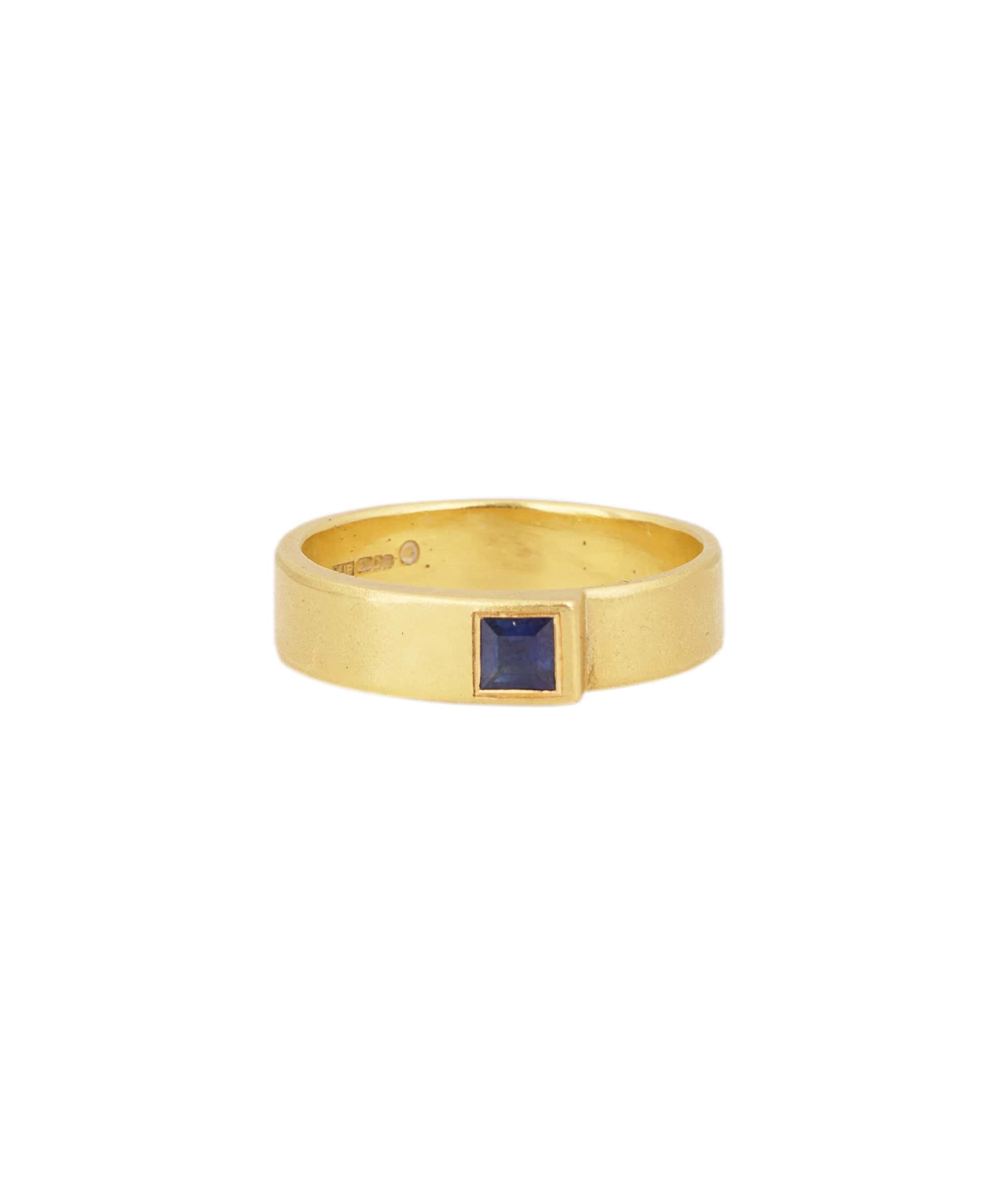 Luxury Promise Sapphire Accent Band Ring WAHA176