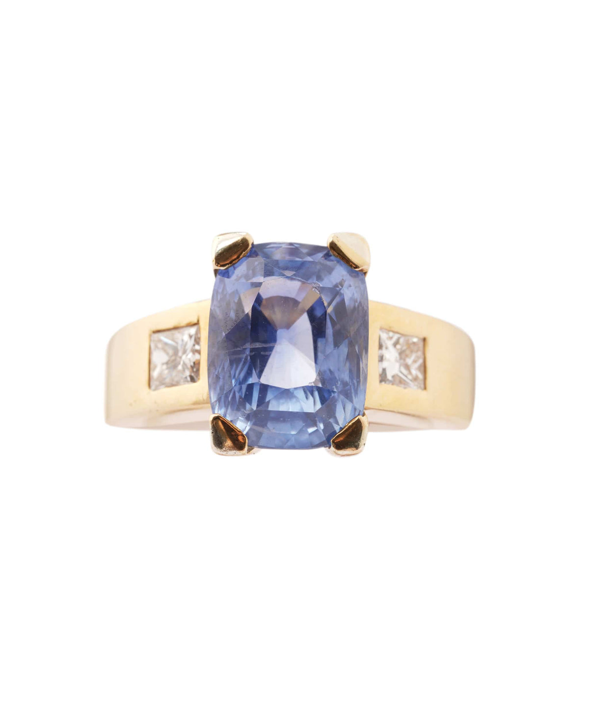Luxury Promise Sapphire and Diamond Ring WA25189