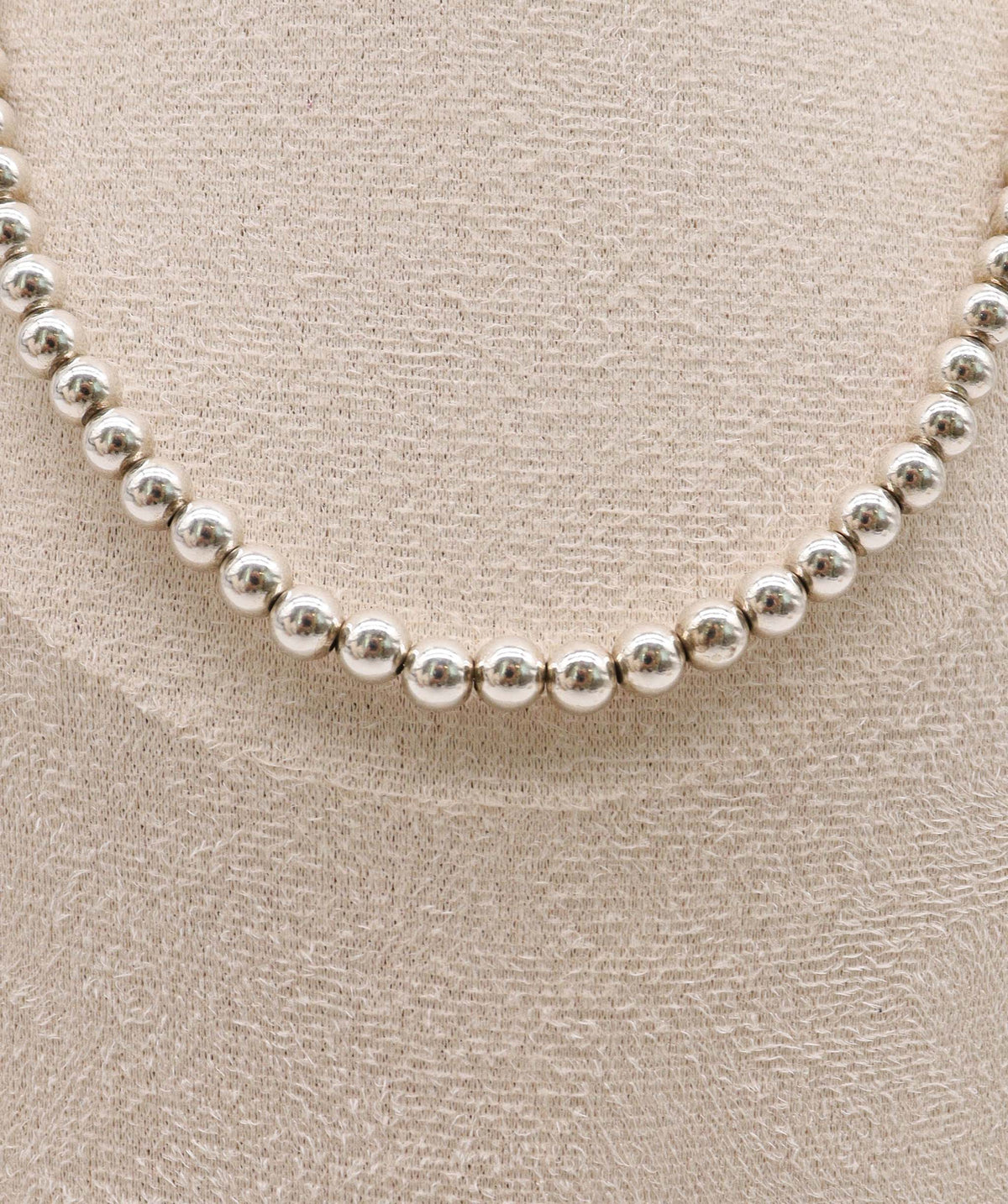 Luxury Promise Silver Beads 6mm DXBS6918