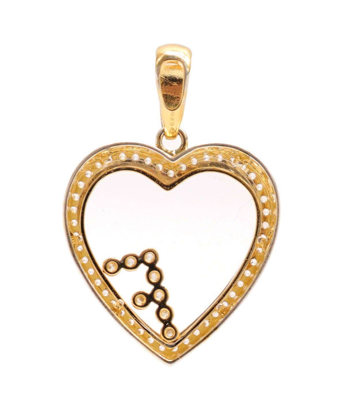 Luxury Promise Silver Pendant F DXBS6921
