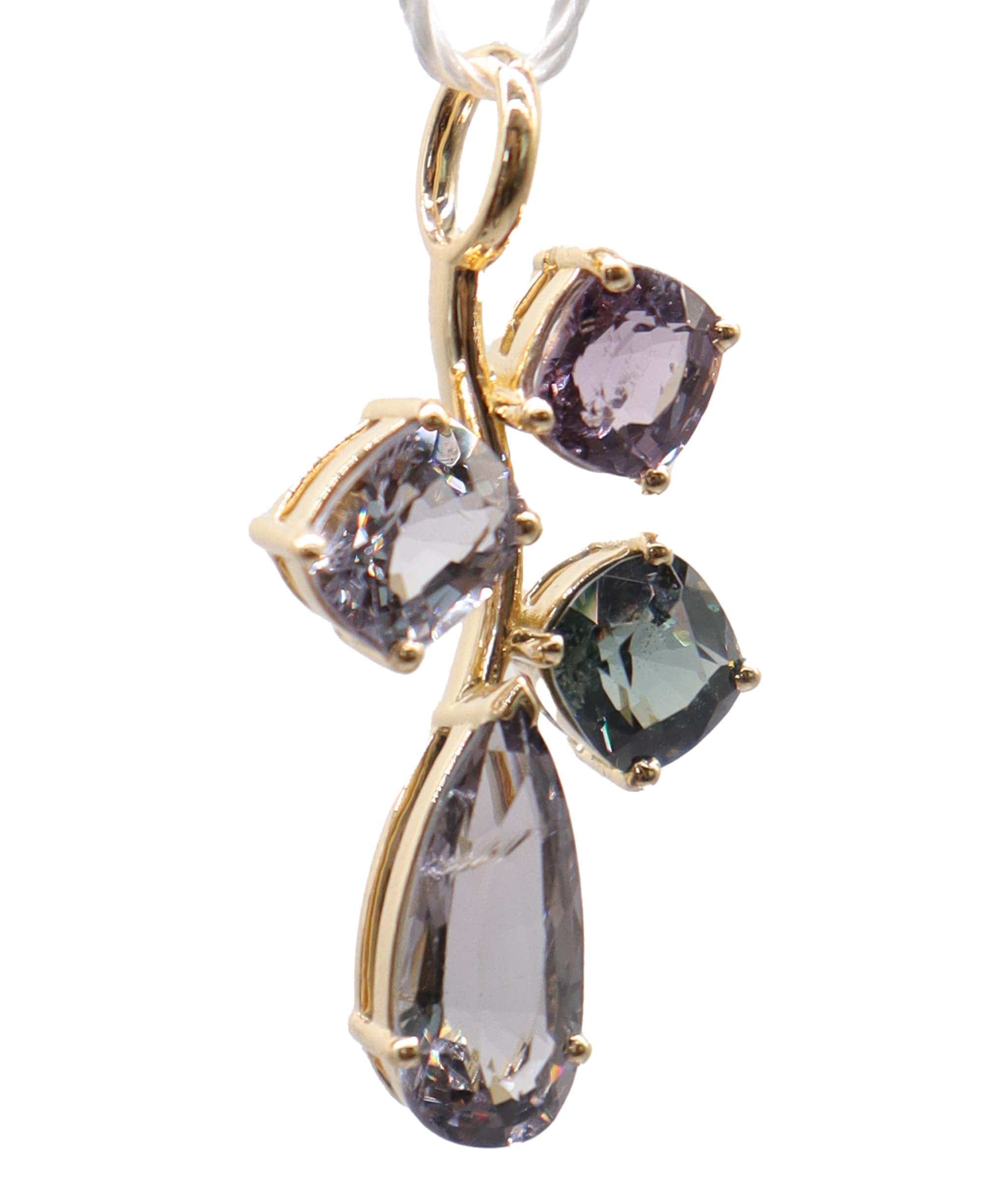 Luxury Promise spinel  CLAW PRONG SET PENDANT  DXBD0260