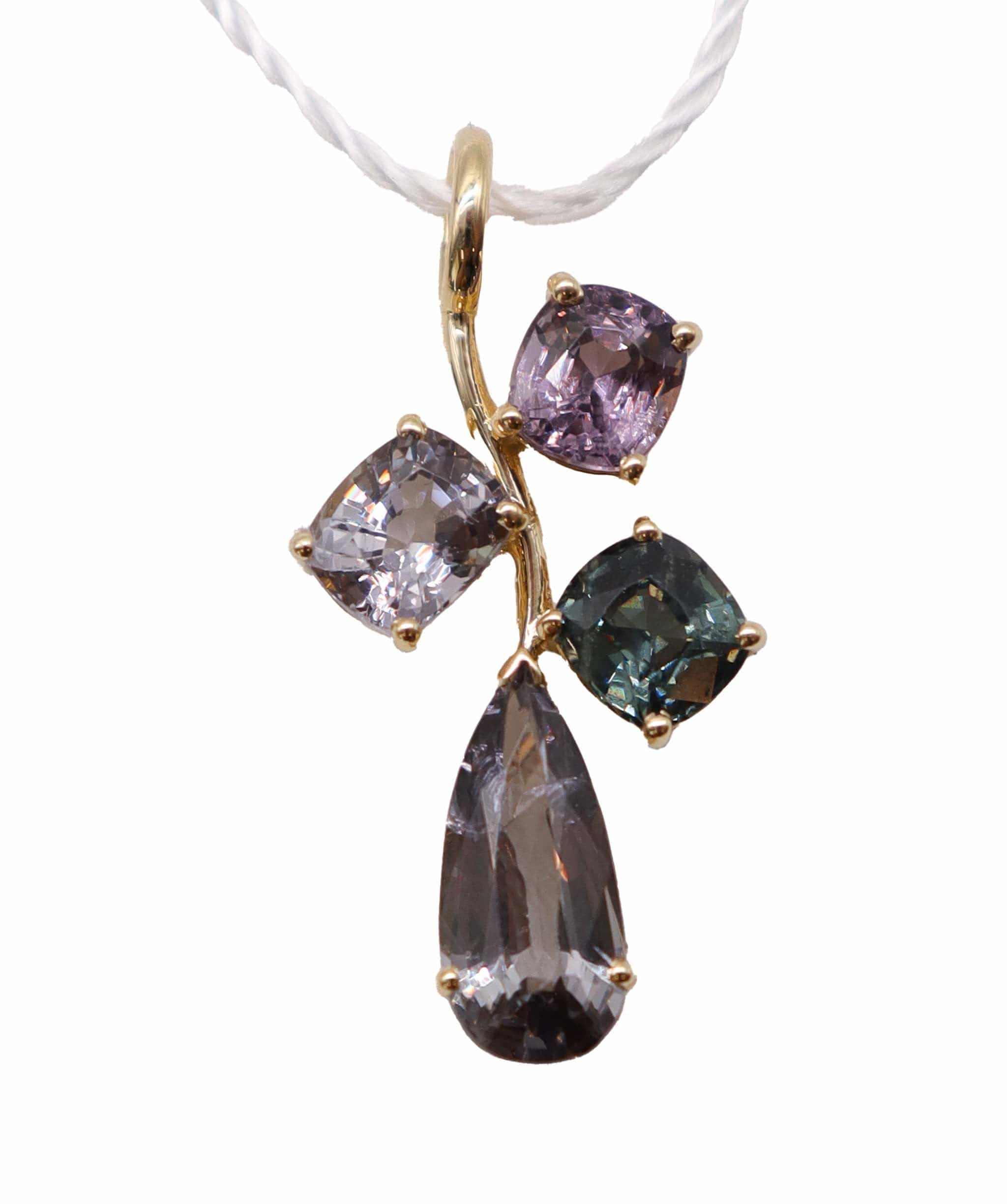 Luxury Promise spinel  CLAW PRONG SET PENDANT  DXBD0260