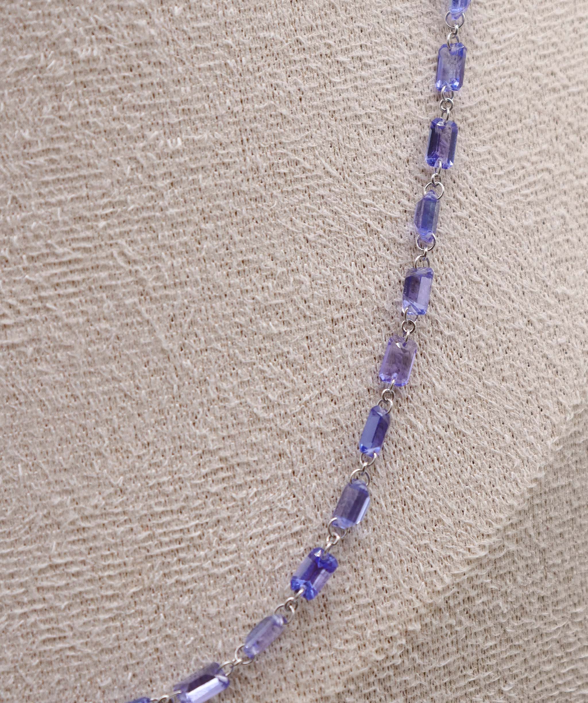 Luxury Promise TANZANITE EMERALD FSS (NH)TW:17.86CT GOLD:1.78G  C12400