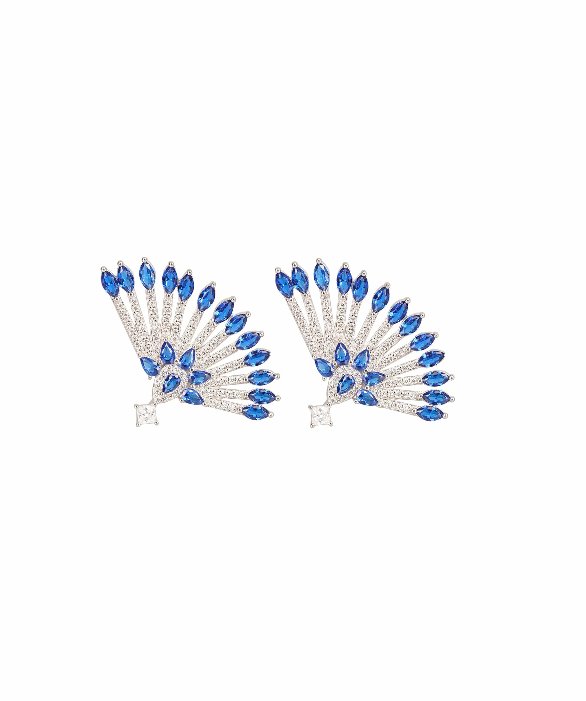 Luxury Promise The Hilary Earring | Diamonte Blue Earrings ALL1151