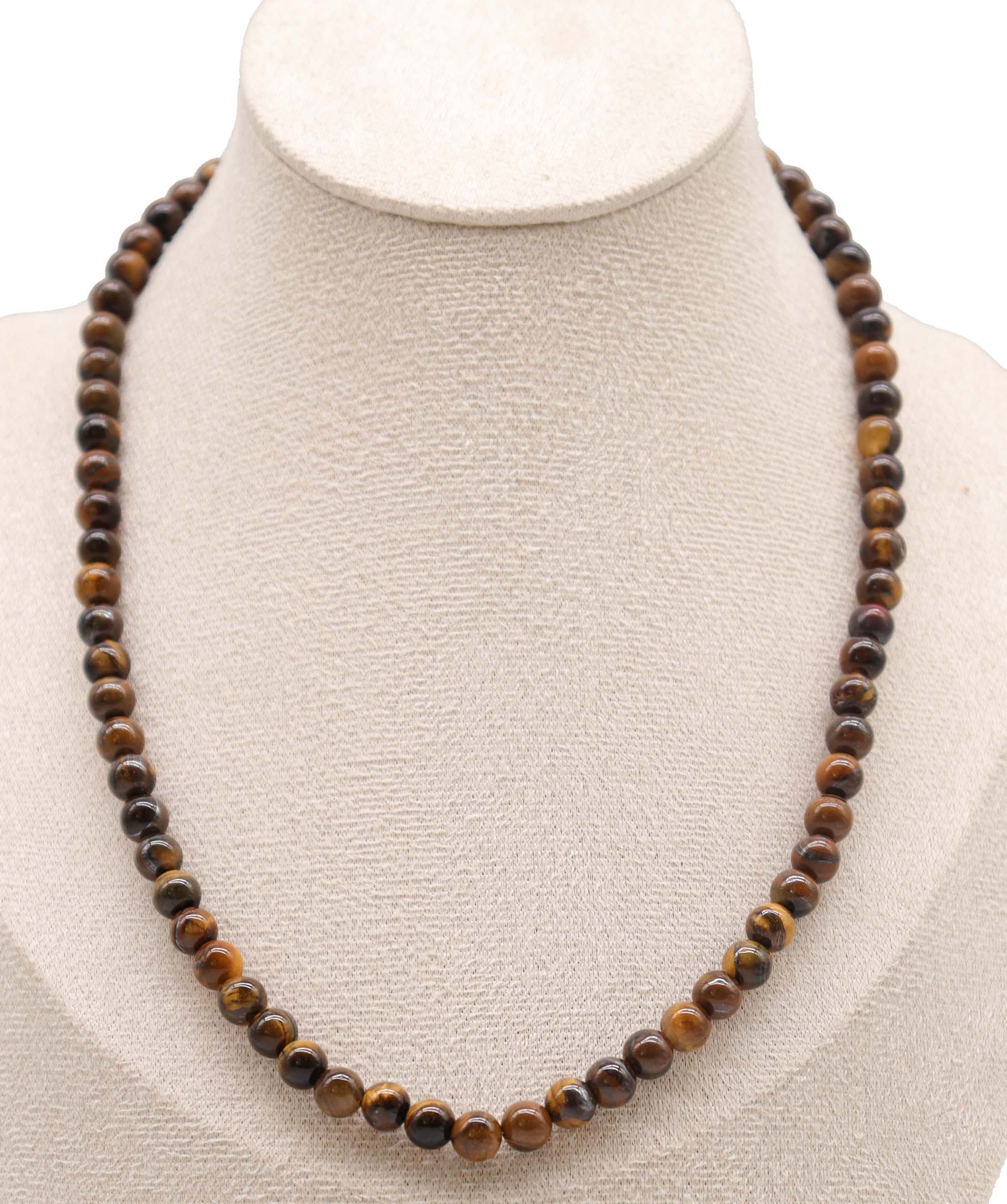 Luxury Promise Tiger's Eye necklace RDC0669