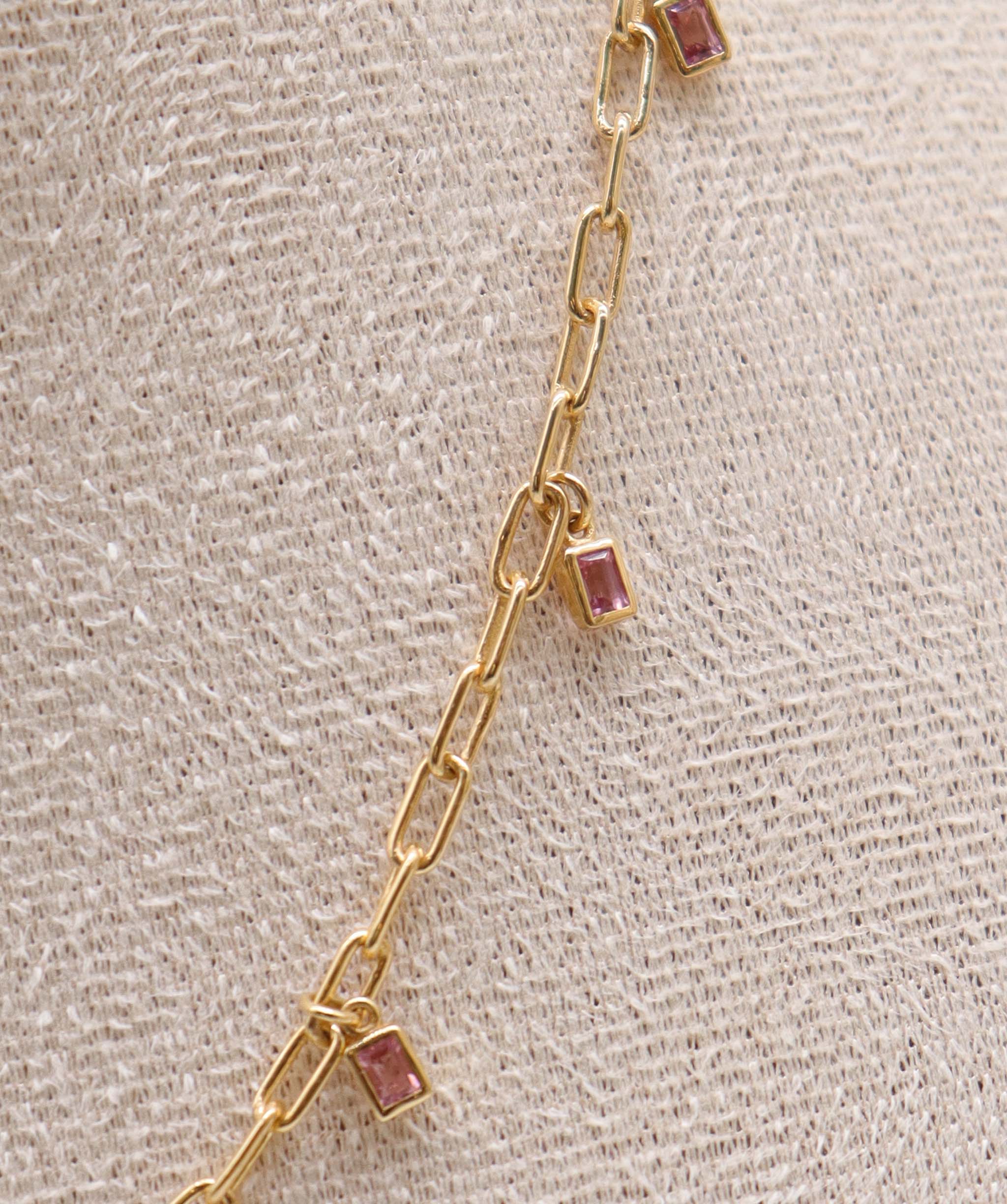 Luxury Promise Tourmaline Necklace ASC6889