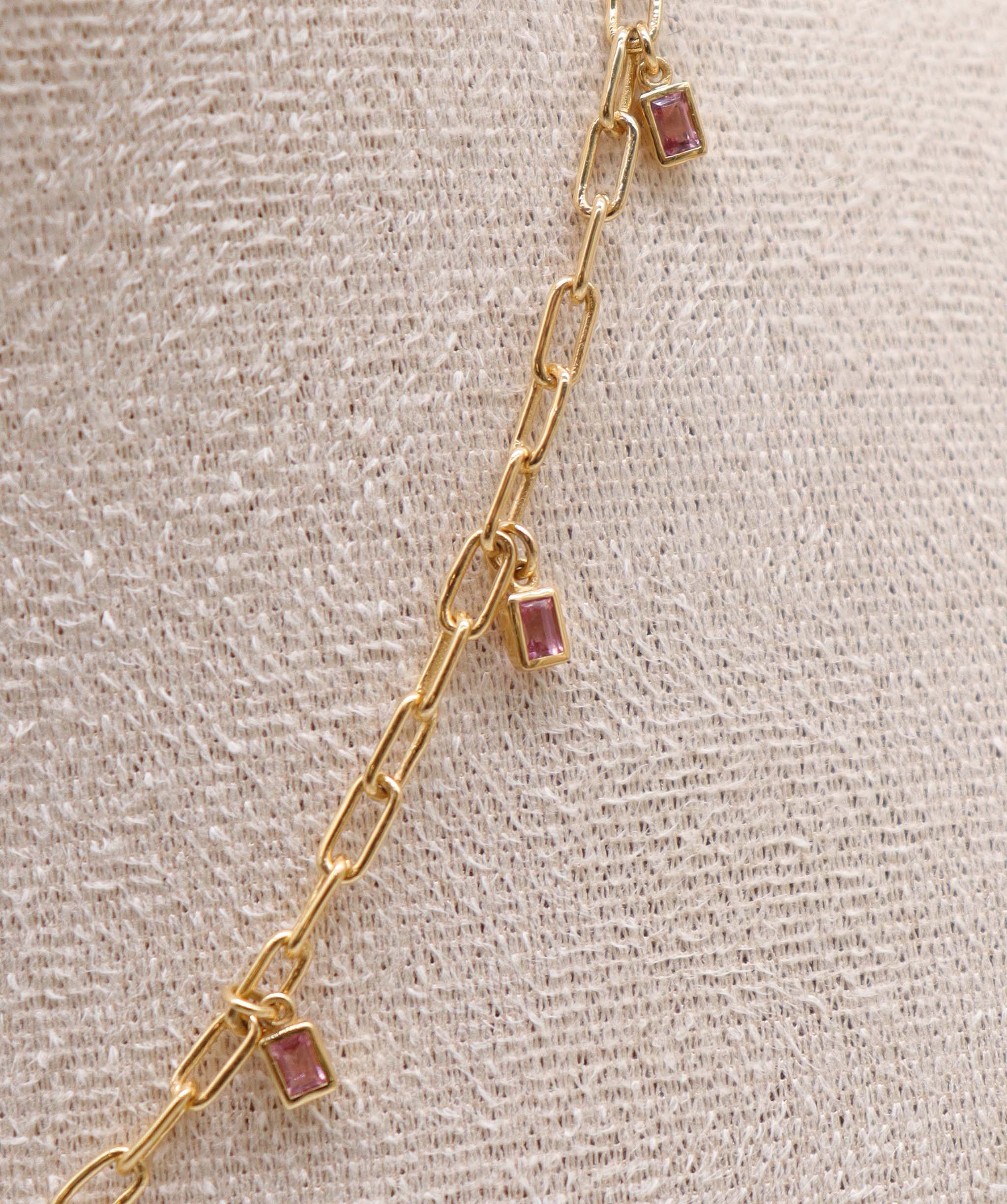 Luxury Promise Tourmaline Necklace ASC6889