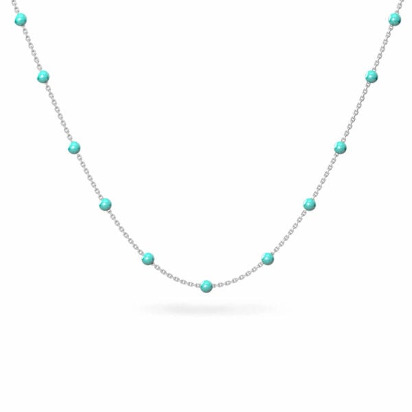 Luxury Promise Turquoise Constellation Choker ASL10393