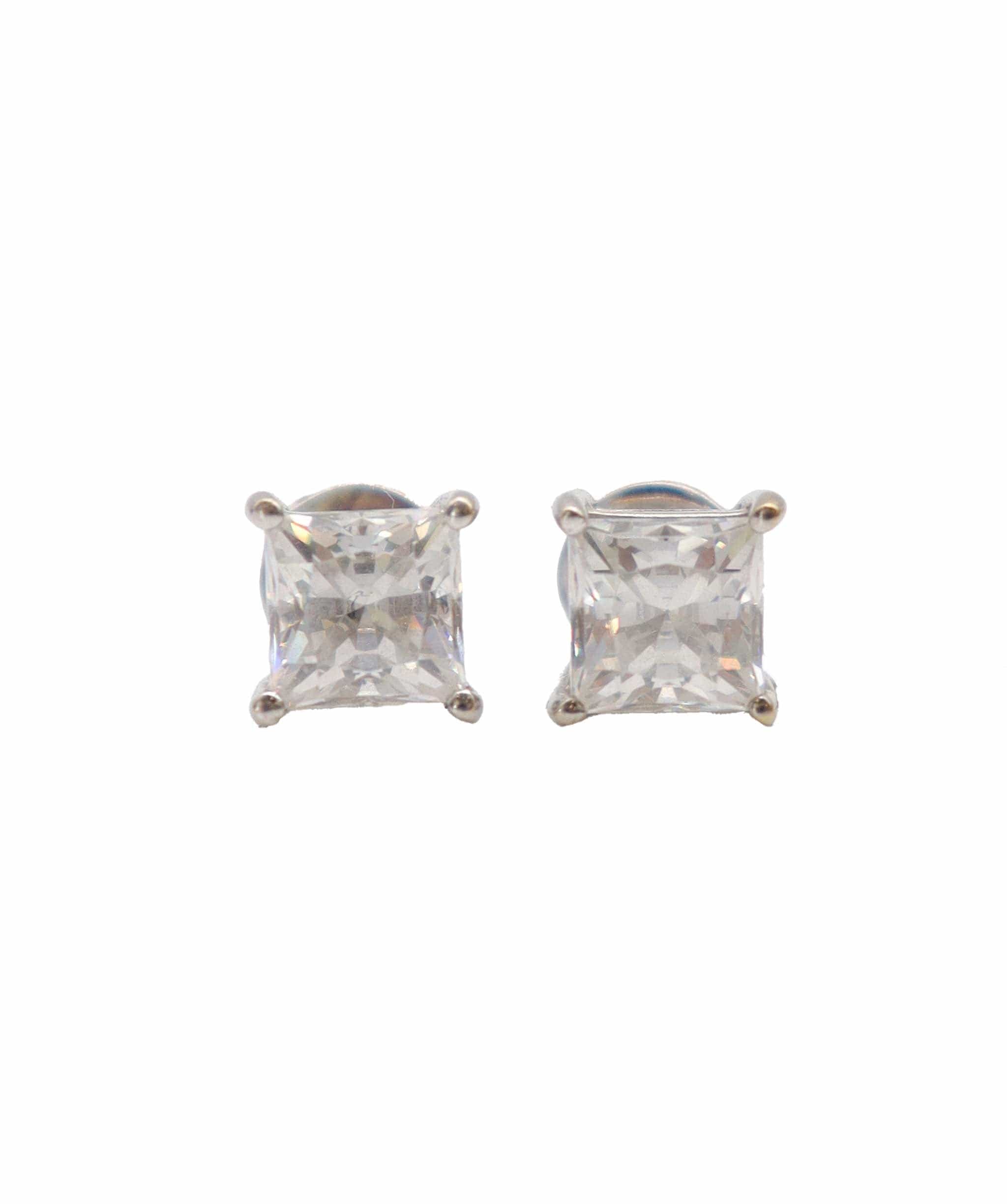 Luxury Promise Vintage 18KWG Earrings Cubic Zircona DXBS3922