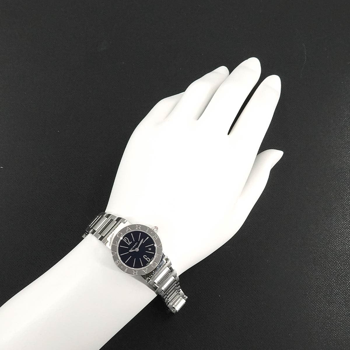 LUXURY PROMISE BVLGARI BVLGARIBVLGARI BBL26S Date Quartz Black Dial Ladies Watch 90290719