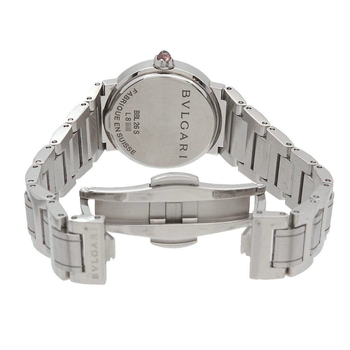 LUXURY PROMISE BVLGARI BVLGARIBVLGARI BBL26S Date Quartz Black Dial Ladies Watch 90290719