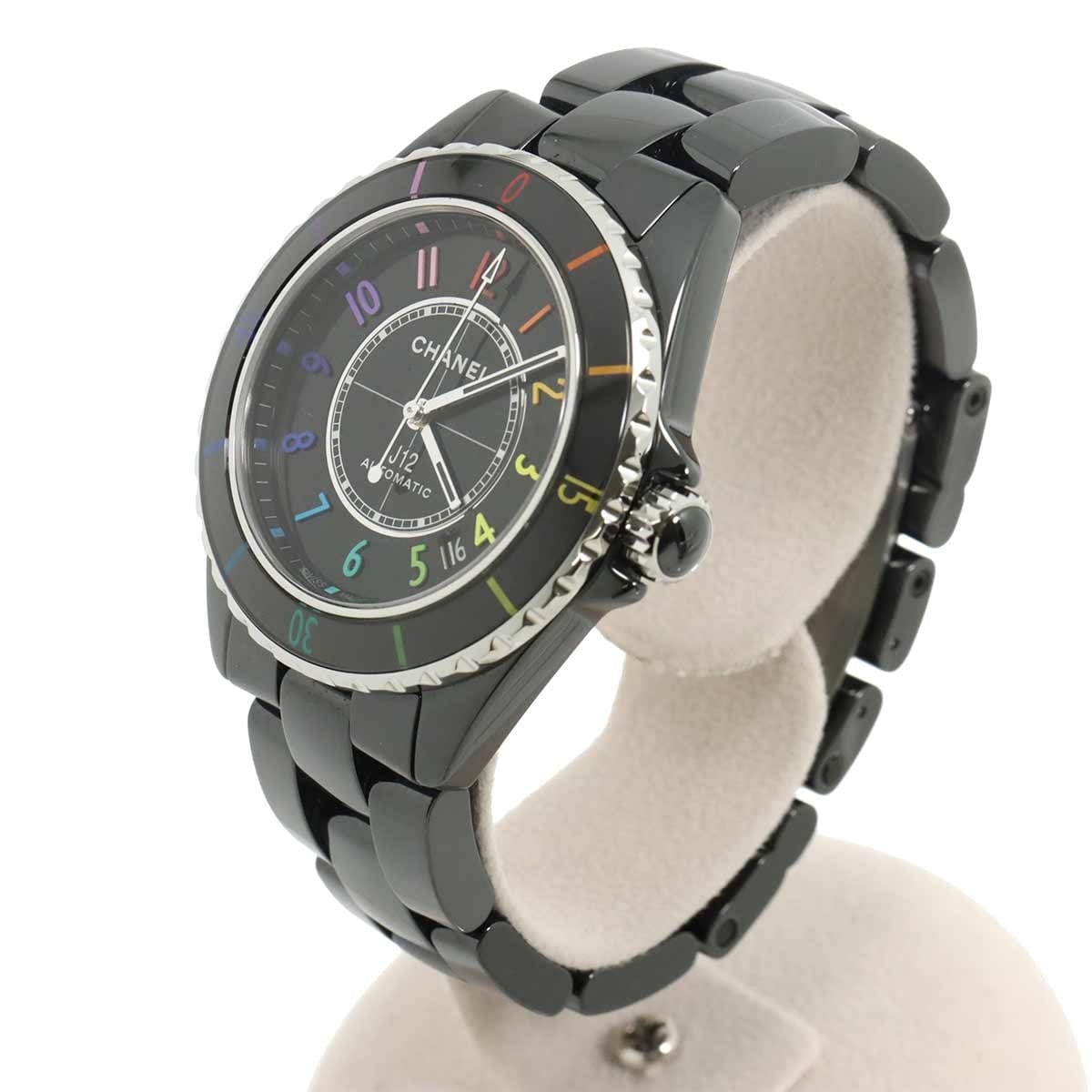 LUXURY PROMISE CHANEL J12 electro 38 H7122 Limited Automatic Black Mens Watch 90327770