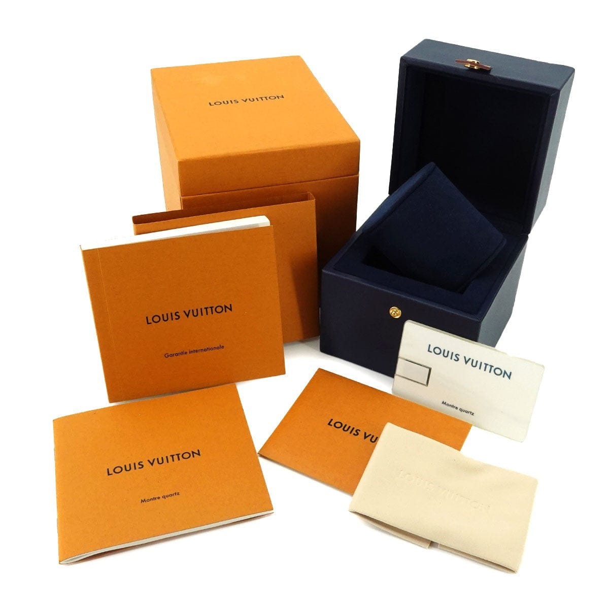 LUXURY PROMISE LOUIS VUITTON Tambour Slim Q12MG Silver Dial 8P Diamond Ladies Watch 90331880