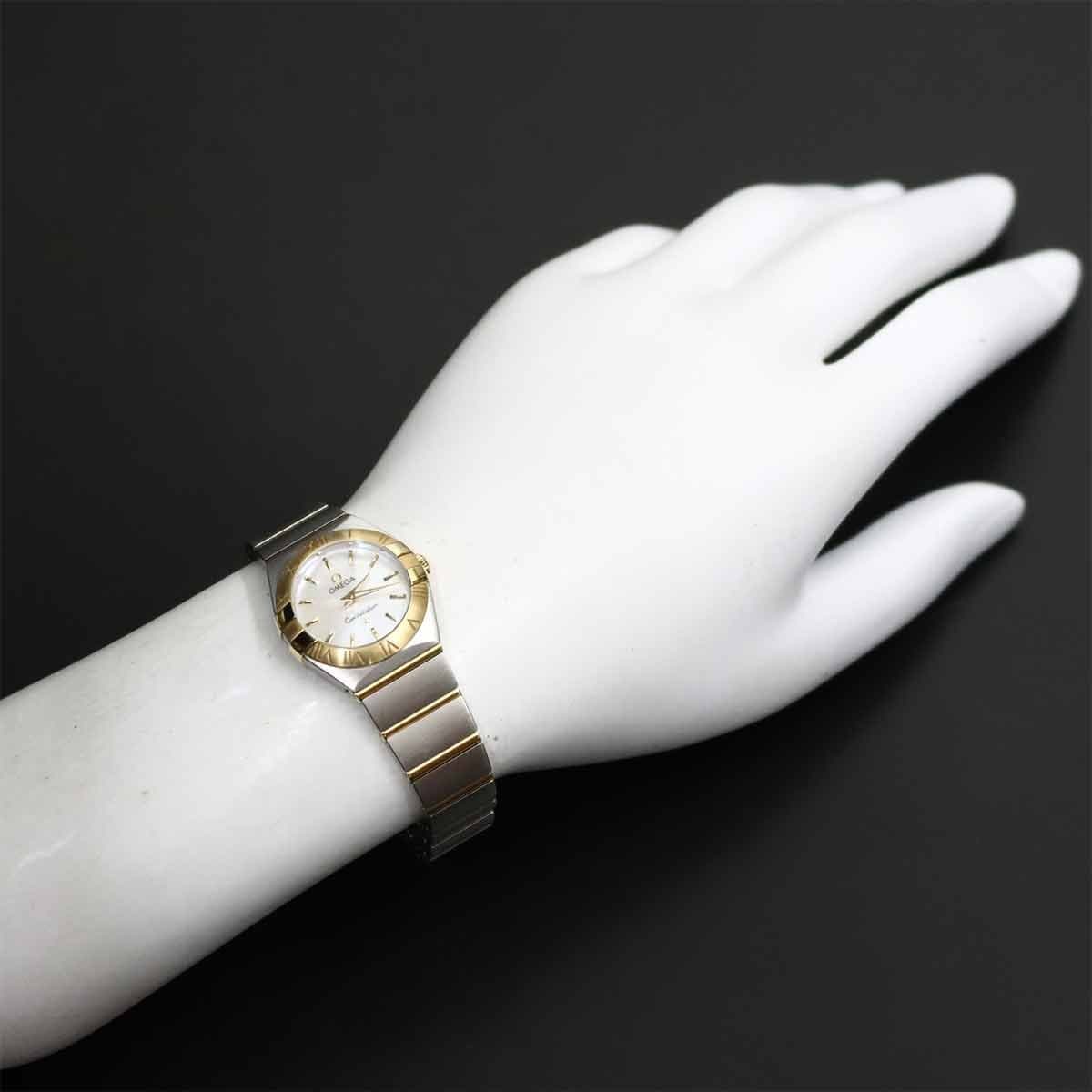 LUXURY PROMISE OMEGA Constellation 123 20 24 60 05 002 750 YG Ladies Watch 90325656