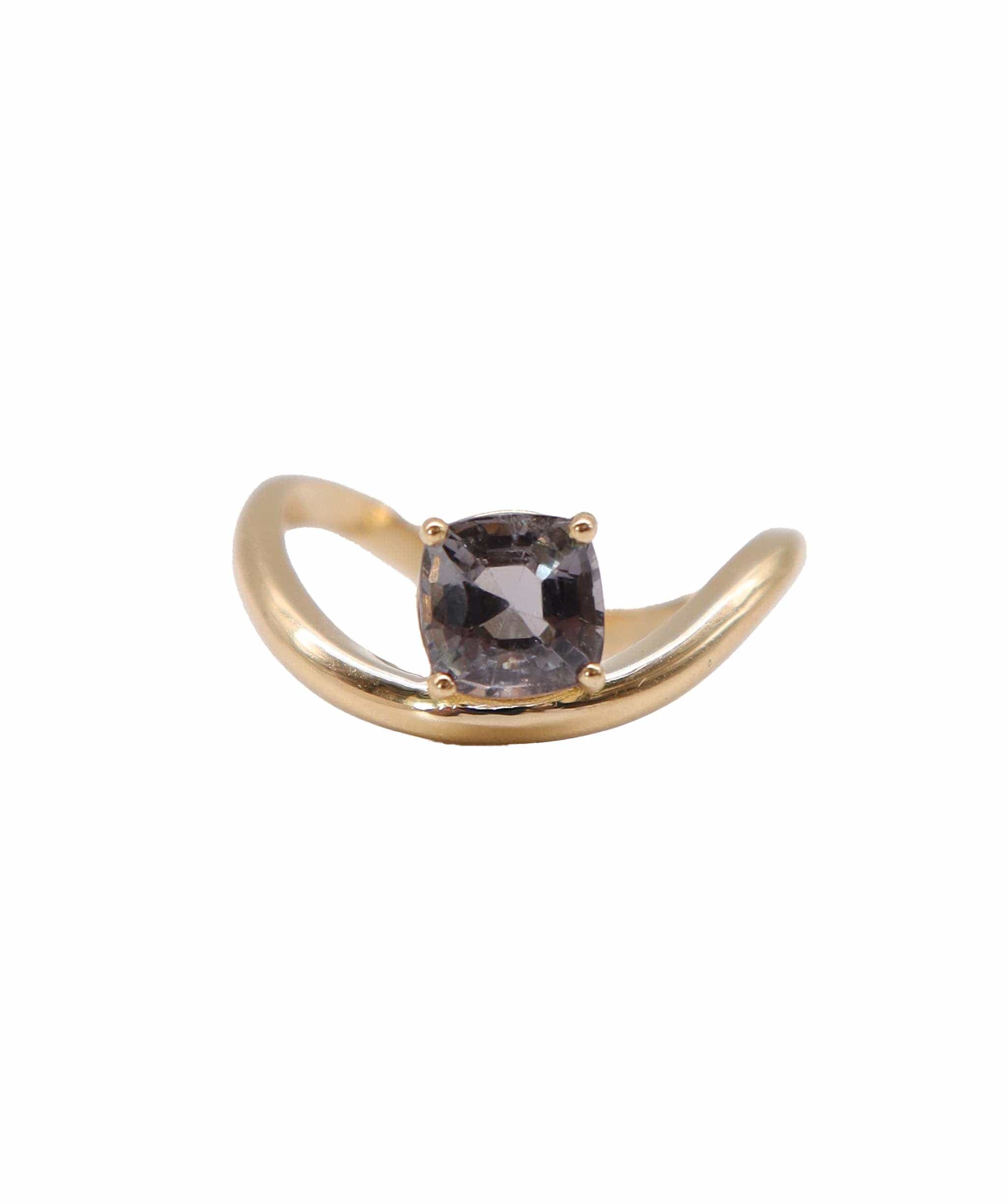 Luxury Promise wave yg ring 1.52cts spinel us8 DXBD0312