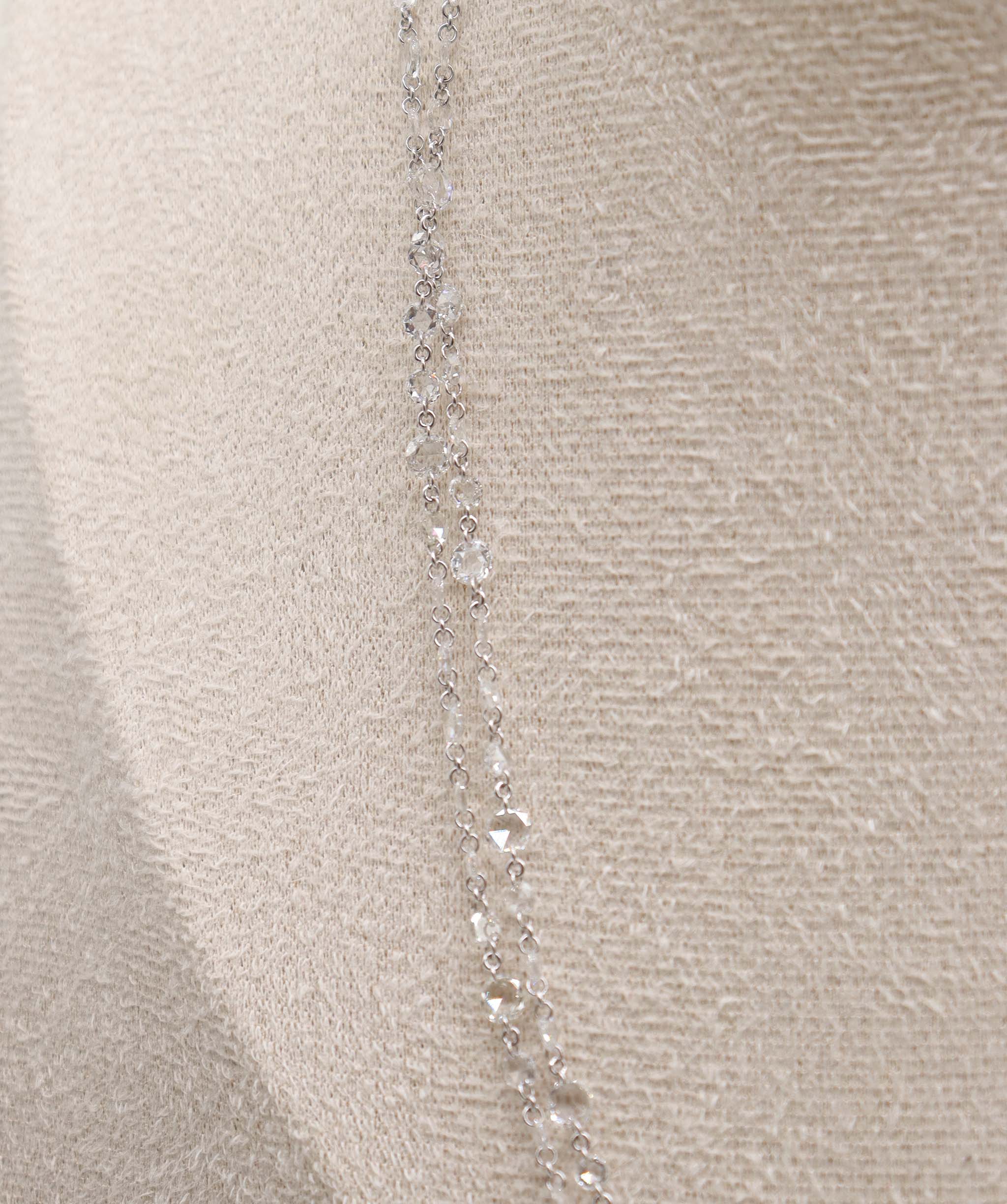 Luxury Promise White Rosecut TW:11.44CT GOLD:3.10G  C10939