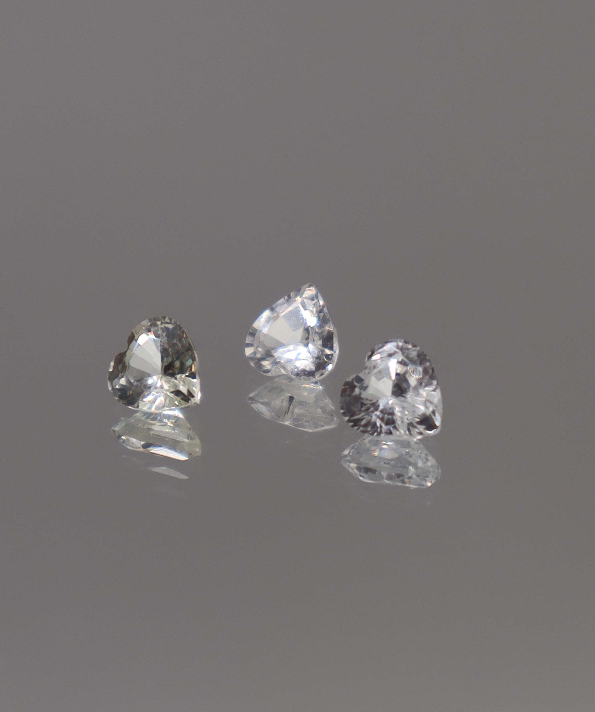 Luxury Promise White Sapphire Heart DXBCD1240