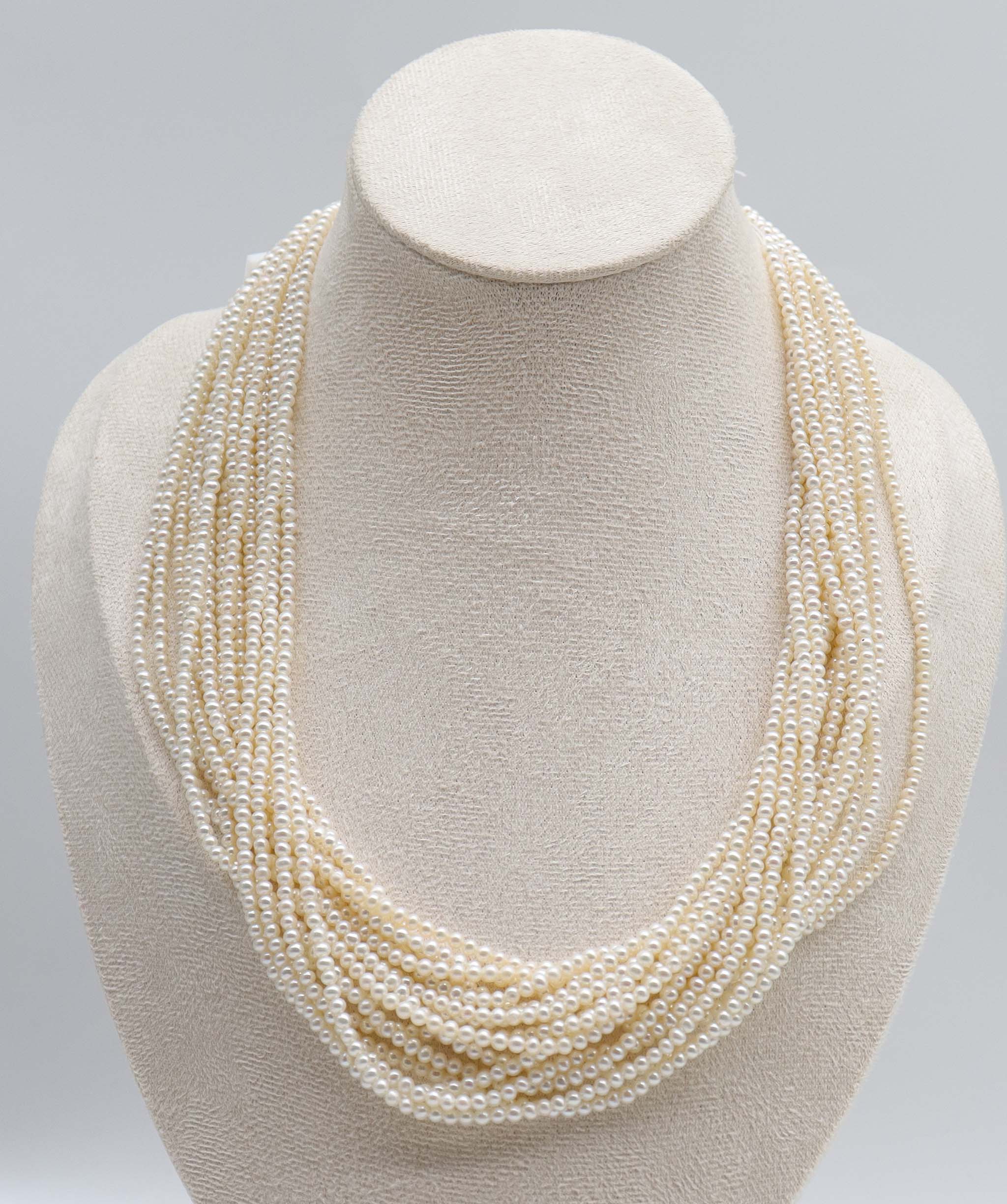 Luxury Promise White Seed Pearls DXBCS3369