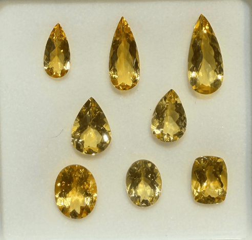 Luxury Promise Yellow-golden beryl ( yellow Heliodor) (price per 1 stone) DXBCS3920