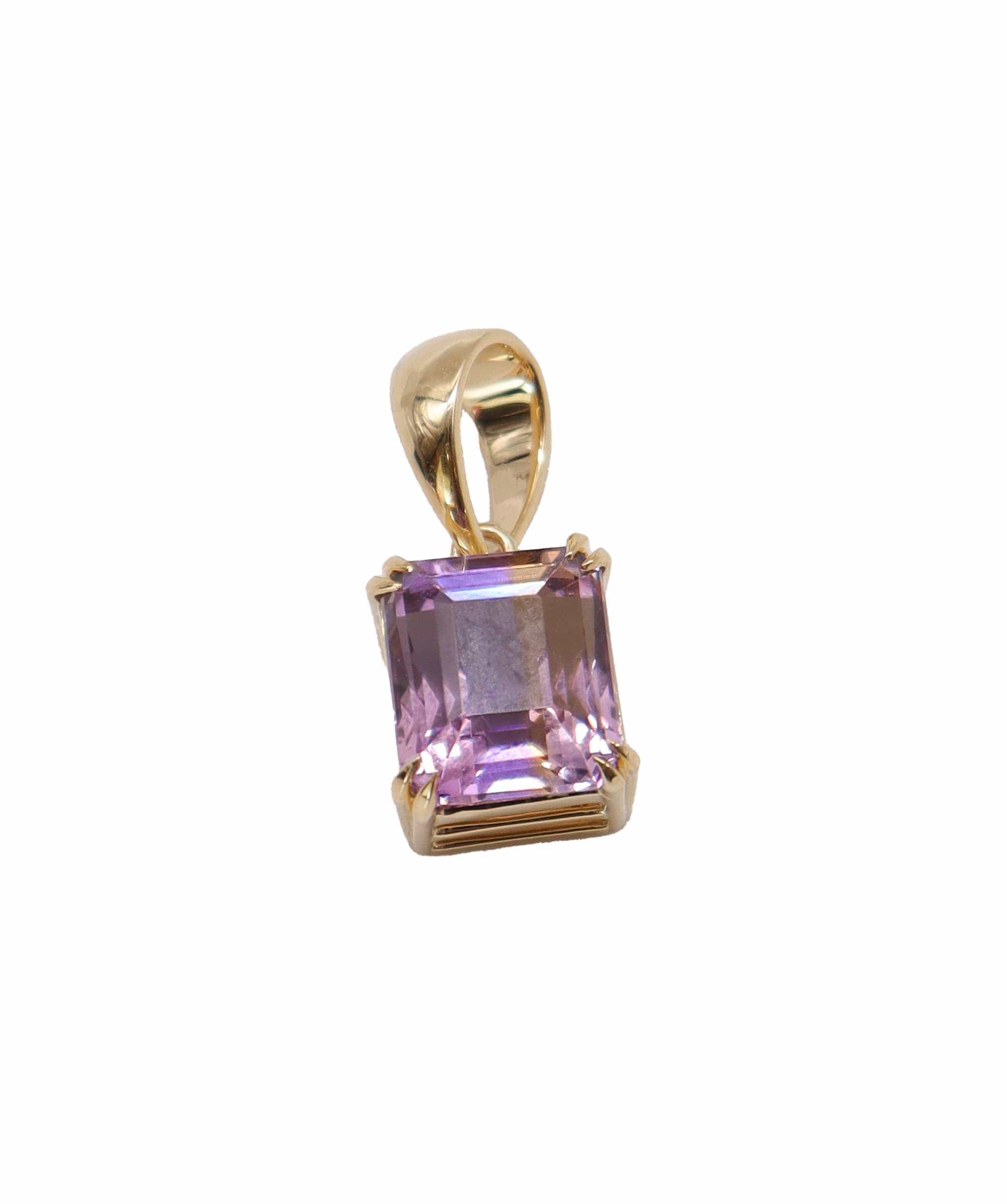 Luxury Promise yg prong  pendant 9.29ct Ametrine  DXBD0563