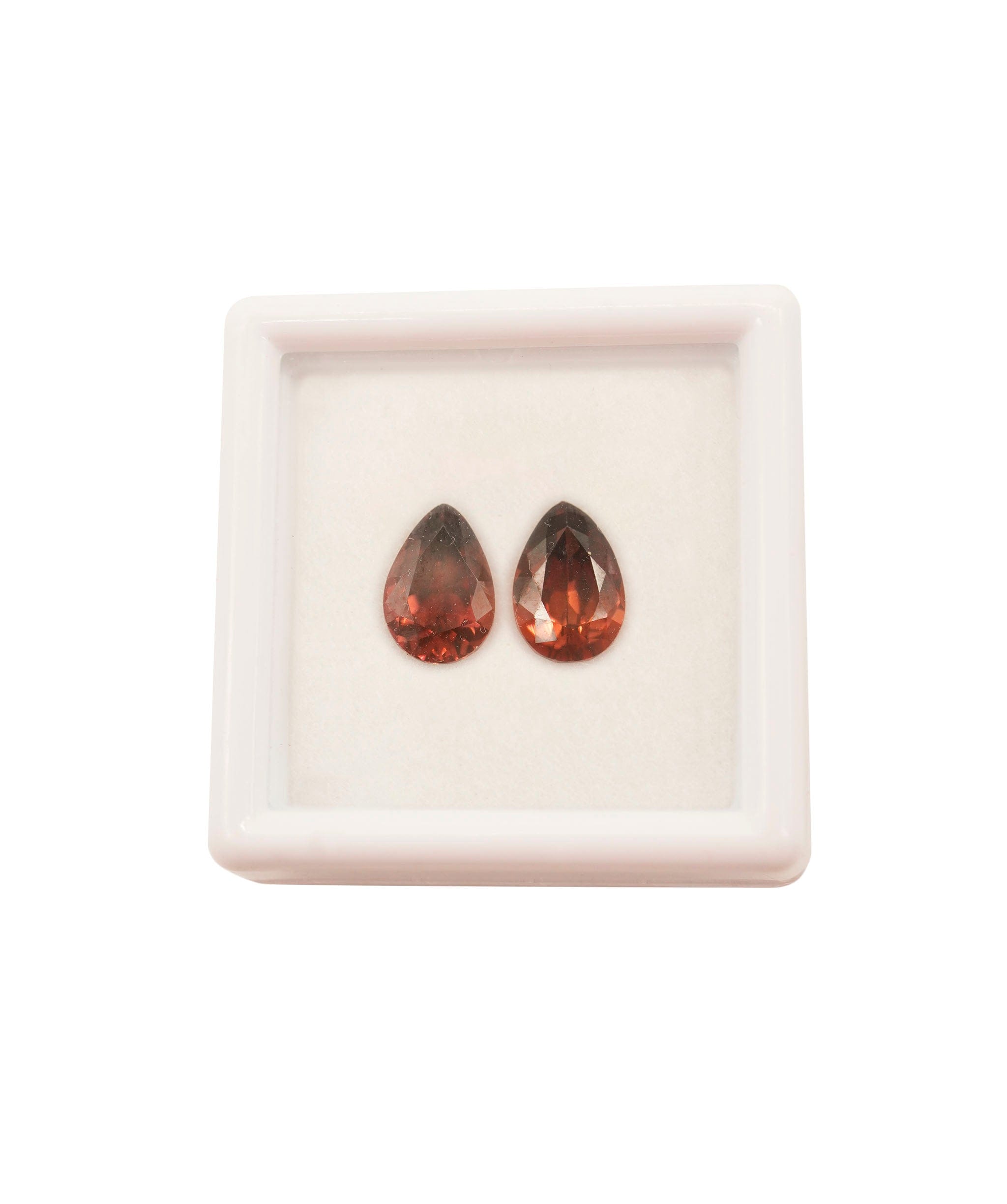 Luxury Promise Zircon Pair 4.31 Pink Red Pear ALC3470