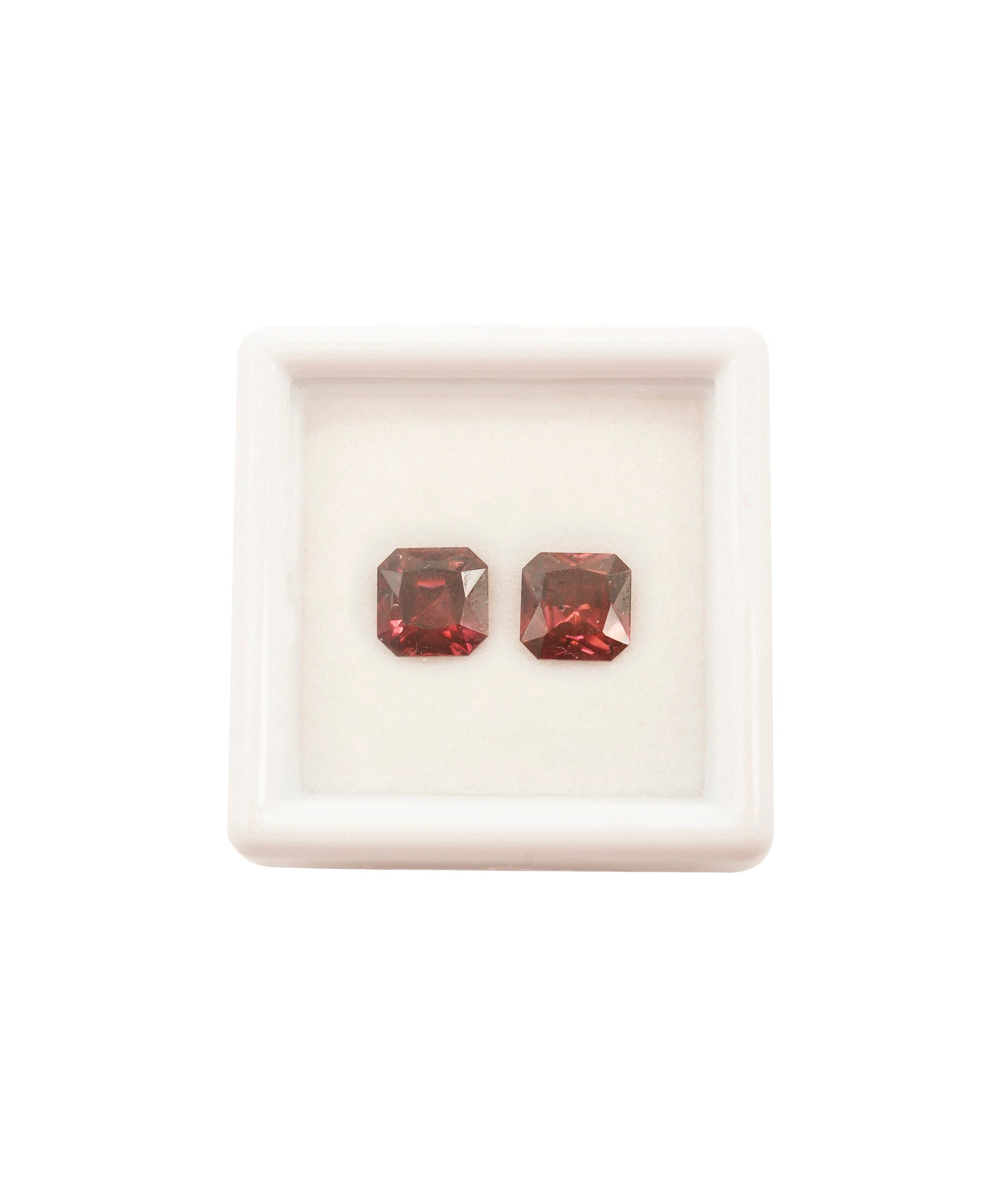 Luxury Promise Zircon Pair 4.52 Pink Red Assher ALC3476
