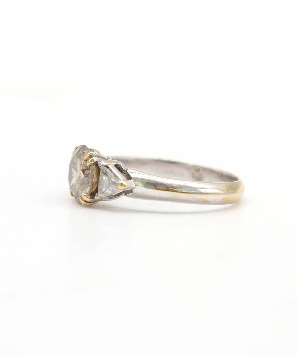 Luxury Promise A Champagne Diamond Ring WA25426