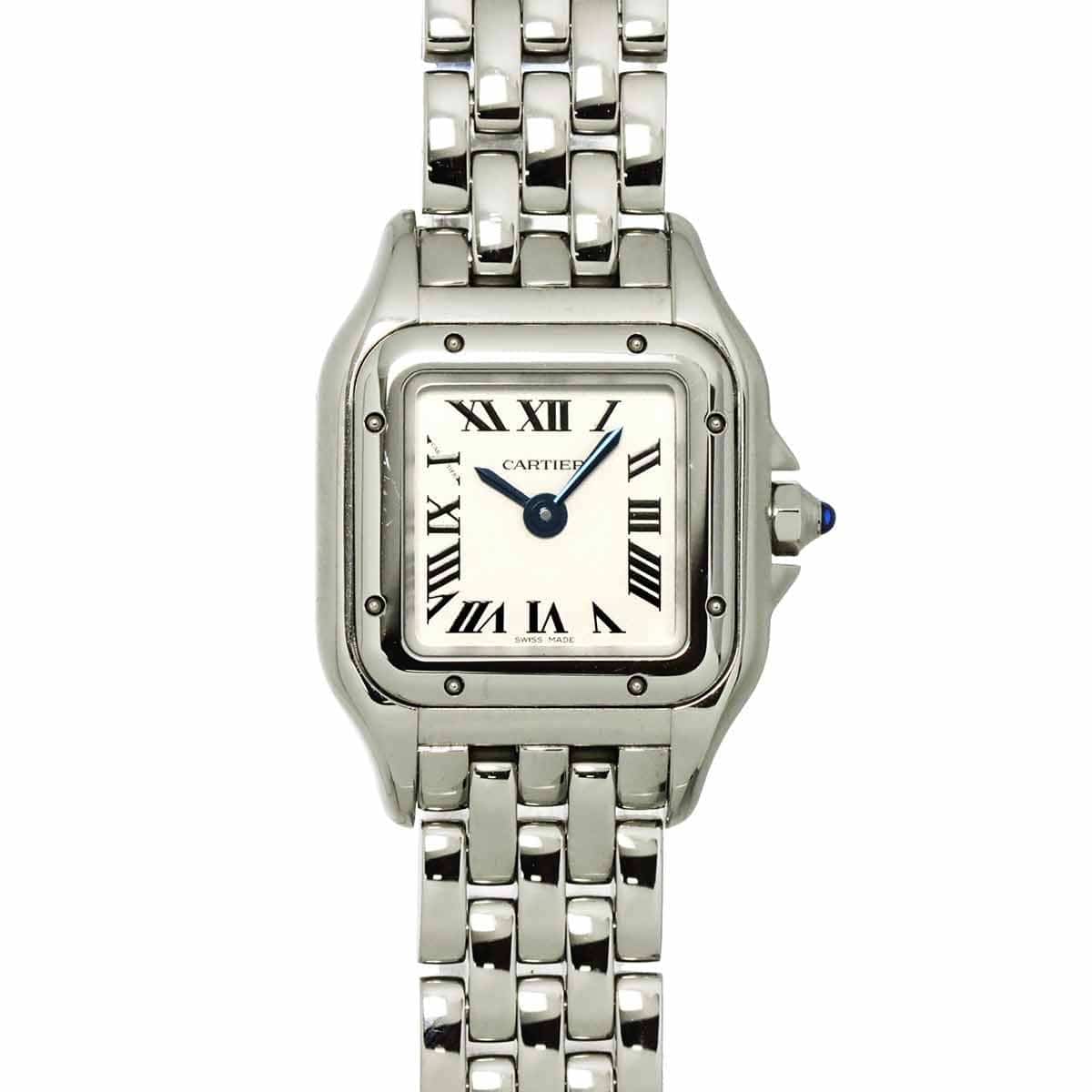 LUXURY PROMISE Cartier Panthere de Cartier mini WSPN0019 Quartz White Dial Ladies 90314253