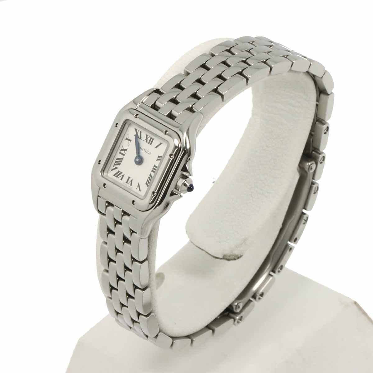 LUXURY PROMISE Cartier Panthere de Cartier mini WSPN0019 Quartz White Dial Ladies 90314253
