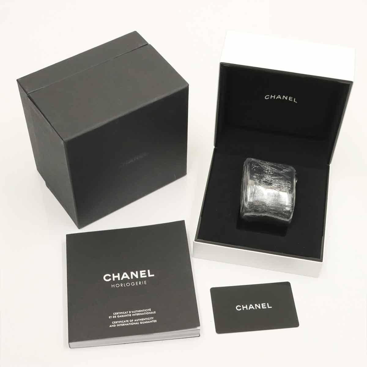LUXURY PROMISE CHANEL J12 38mm Wanted de Chanel H7418 Ceramic Automatic Black Dial 90310966