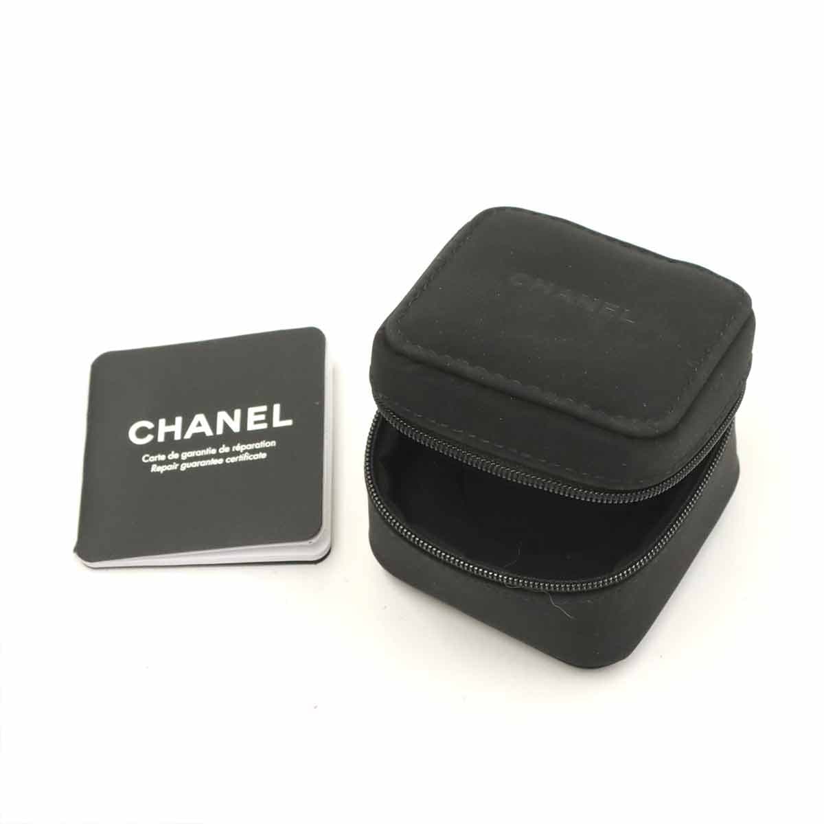 LUXURY PROMISE CHANEL Premiere Size L H0495 Diamond bezel Quartz Black Dial Ladies 90315929