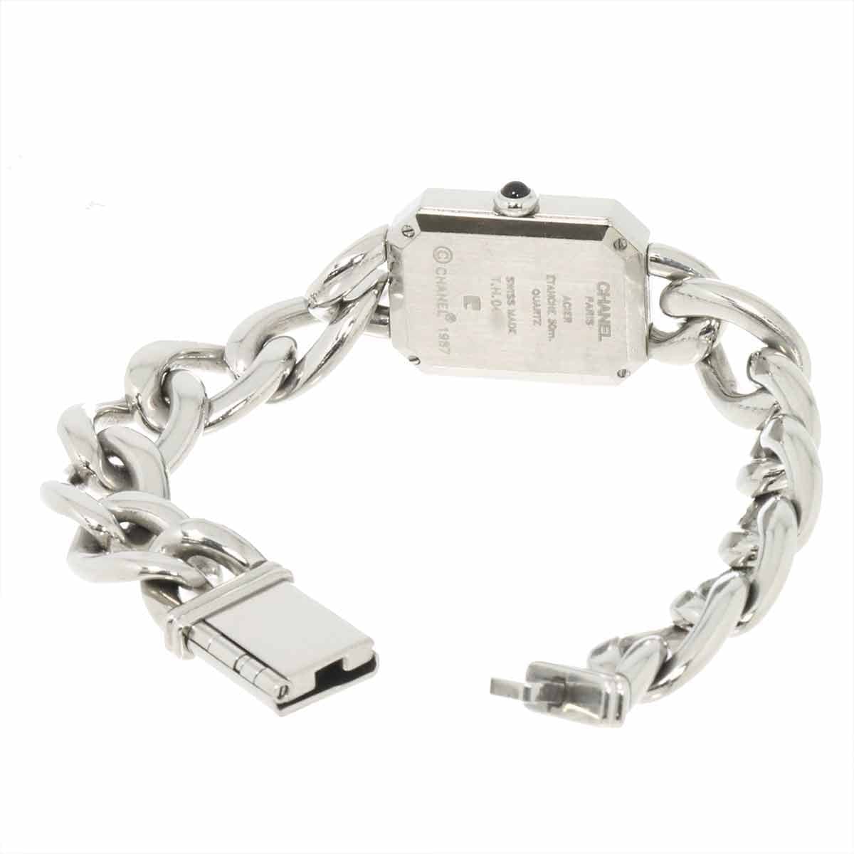 LUXURY PROMISE CHANEL Premiere Size L H0495 Diamond bezel Quartz Black Dial Ladies 90315929