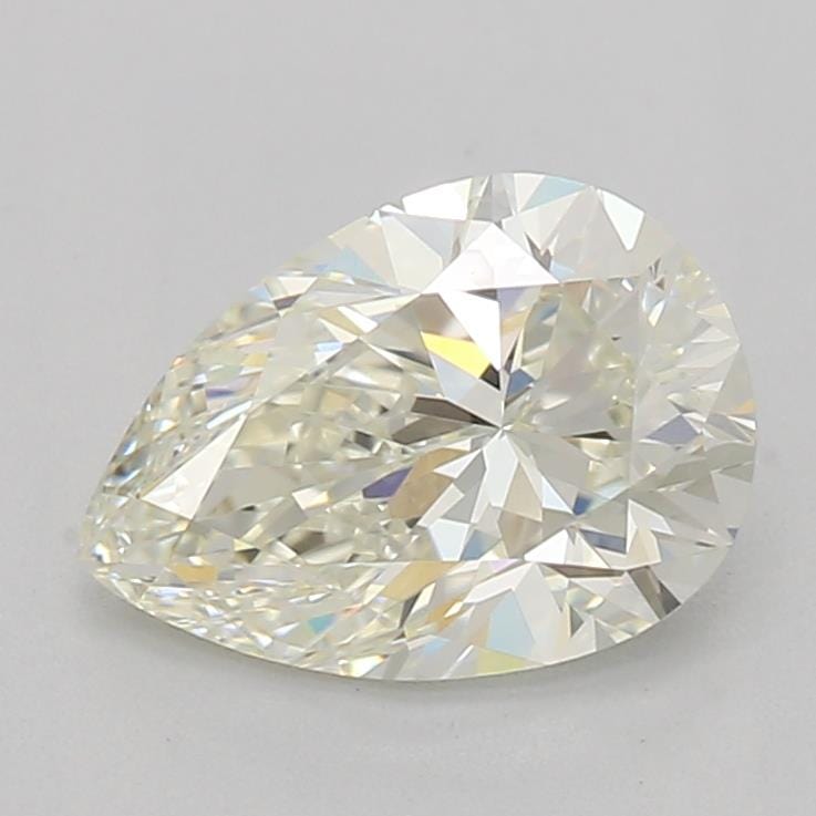 Luxury Promise GIA Certified 0.87 Ct Pear cut K IF Loose Diamond