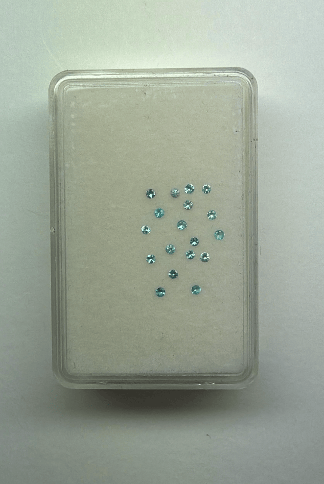 Luxury Promise 0.35ct BRAZIL PARAIBA ROUND  DXBCS5631