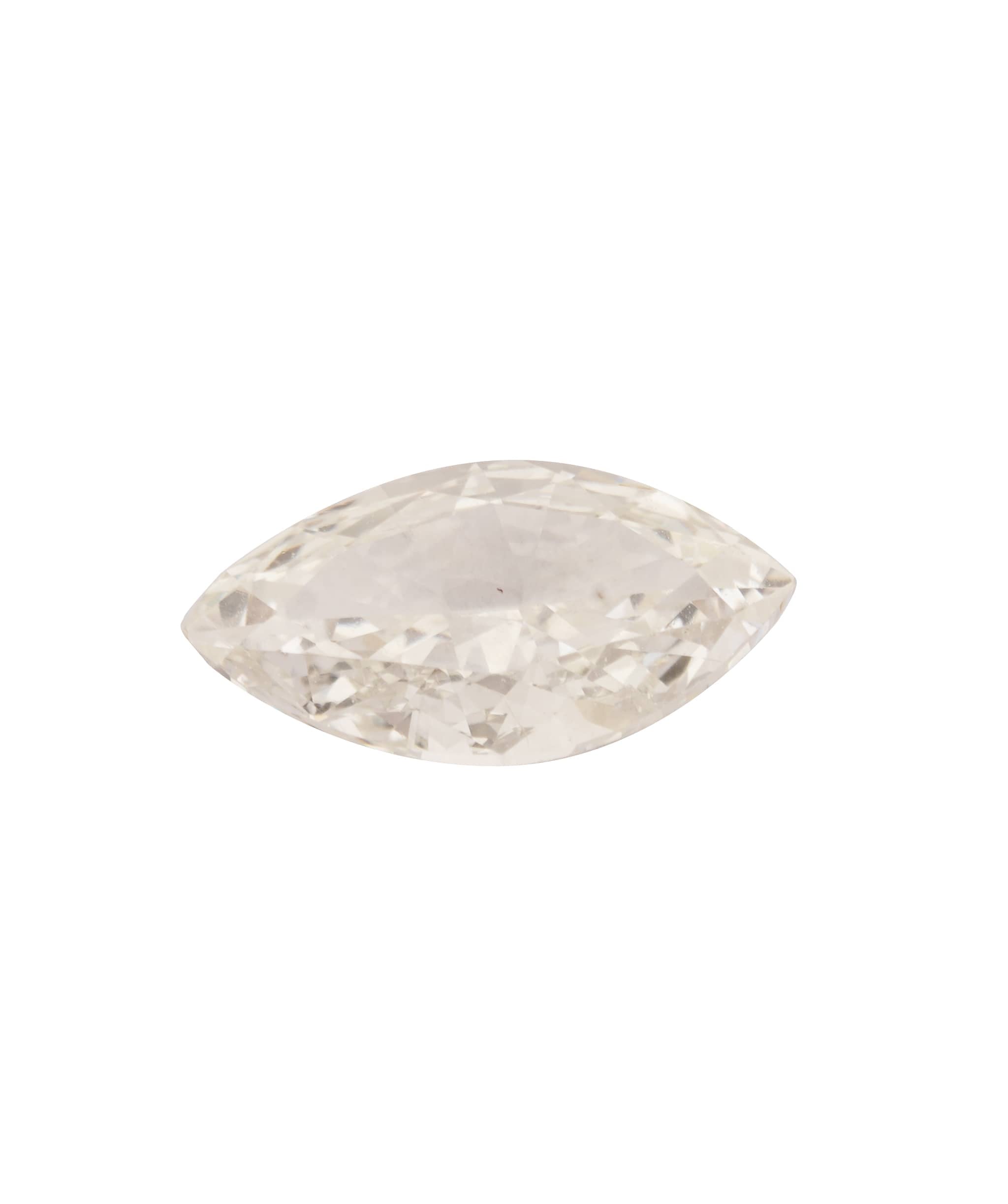 Luxury Promise 0.37,ct SI White OLD CUT MARQUISE Shape DXBN0866
