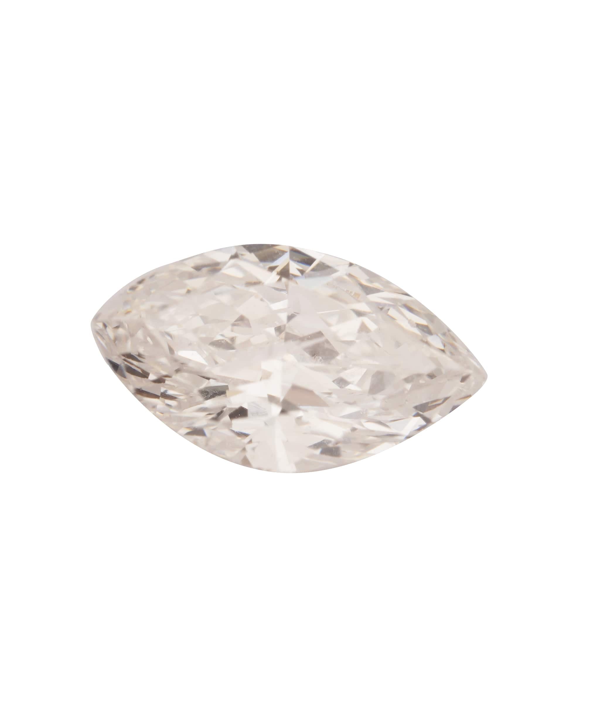 Luxury Promise 0.53,ct SI White OLD CUT MARQUISE Shape DXBN0861