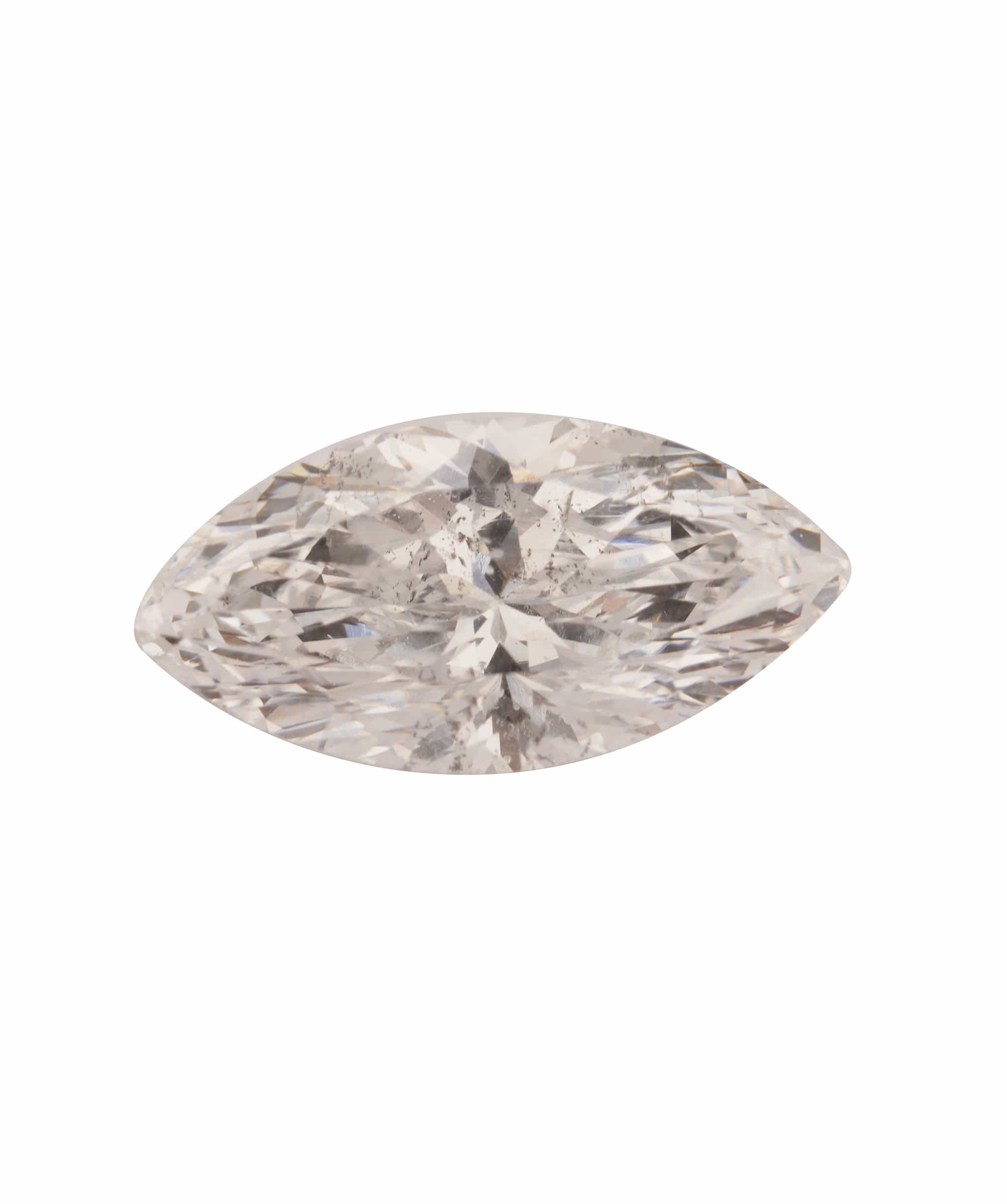Luxury Promise 0.55,ct SI White OLD CUT MARQUISE Shape DXBN0863