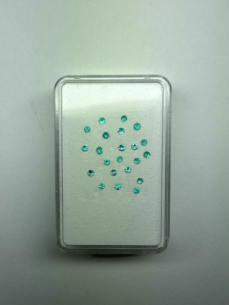 Luxury Promise 0.71ct BRAZIL PARAIBA ROUND  DXBCS5629