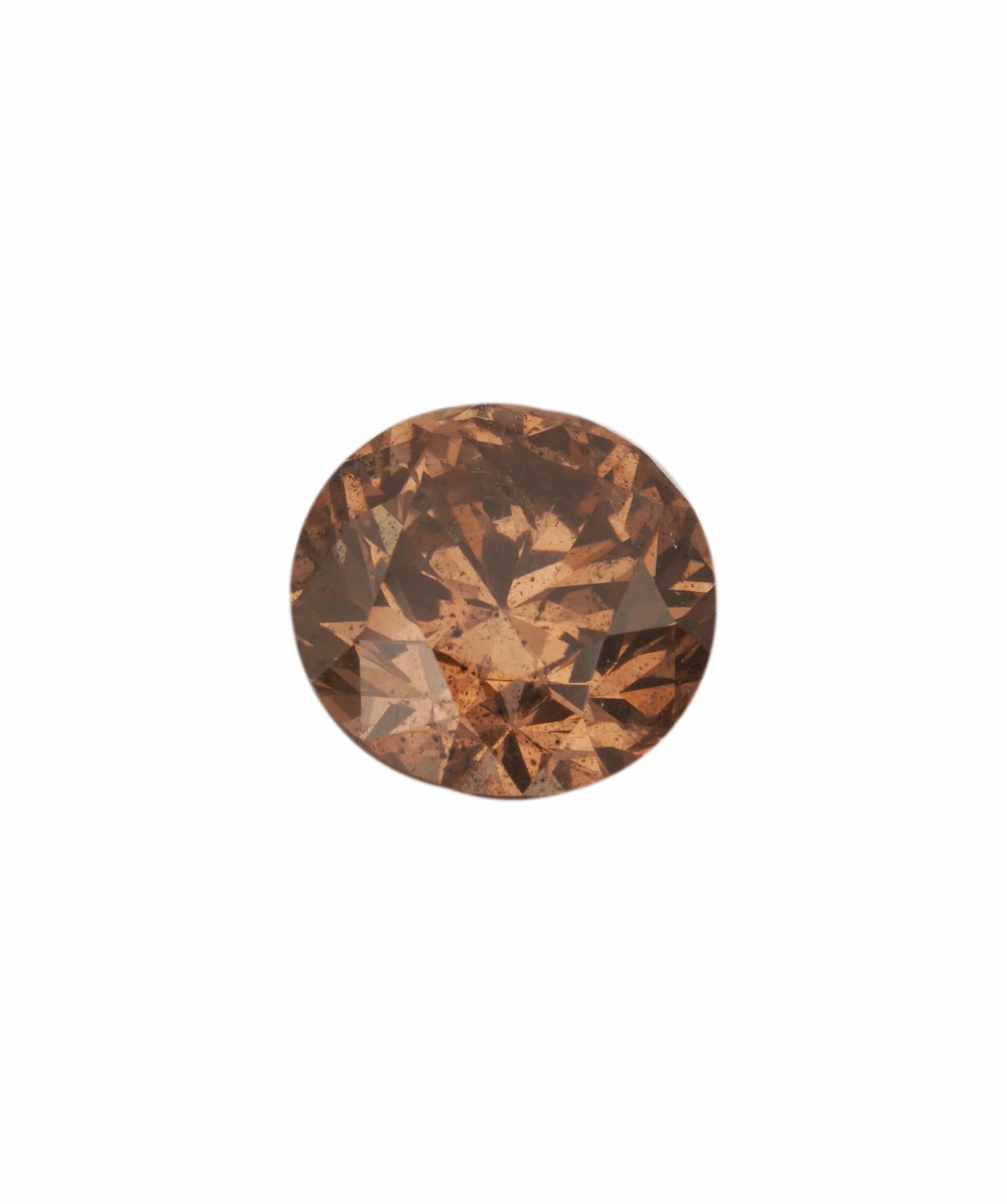 Luxury Promise 0.71ct COGNAC ROUND DIAMOND ANC1776