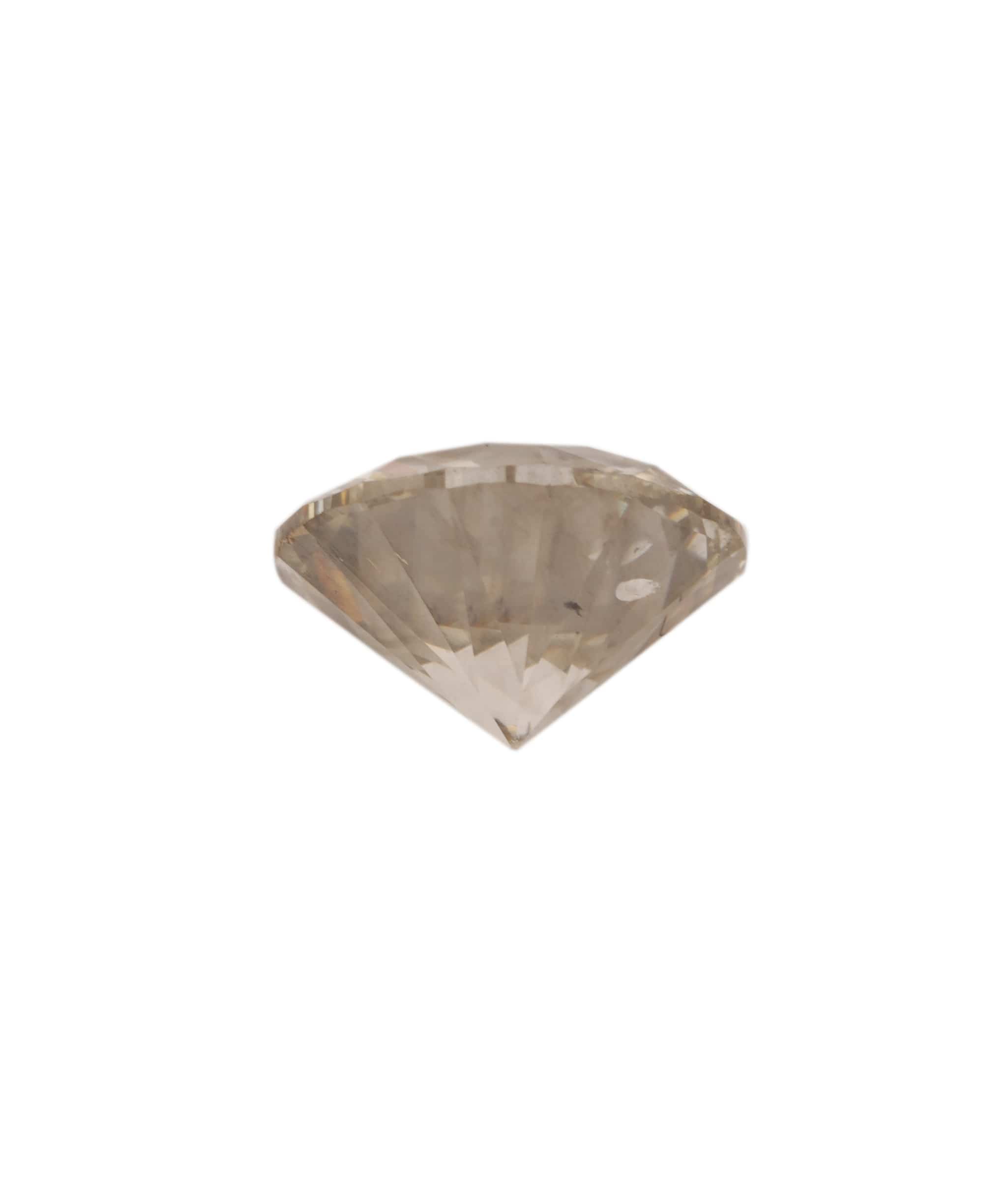 Luxury Promise 0.71ct FANCY GREY ROUND DIAMOND ANC1774