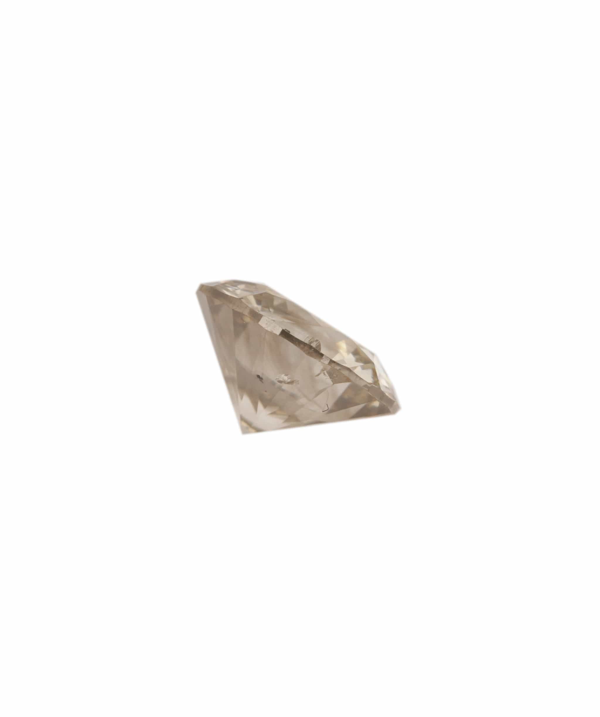Luxury Promise 0.71ct FANCY GREY ROUND DIAMOND ANC1774