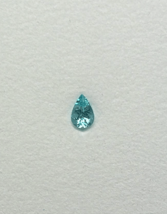 Luxury Promise 0.94ct PEAR SHAPE MOZAMBIQUE PARAIBA DXBCS6081
