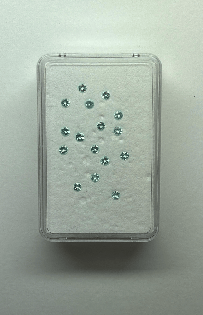 Luxury Promise 1.07ct NIGERIAN PARAIBA ROUND  DXBCS5643