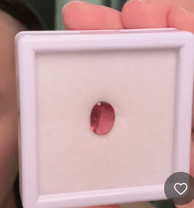 Luxury Promise 1.09ct  Tourmaline Oval DXBCS5252