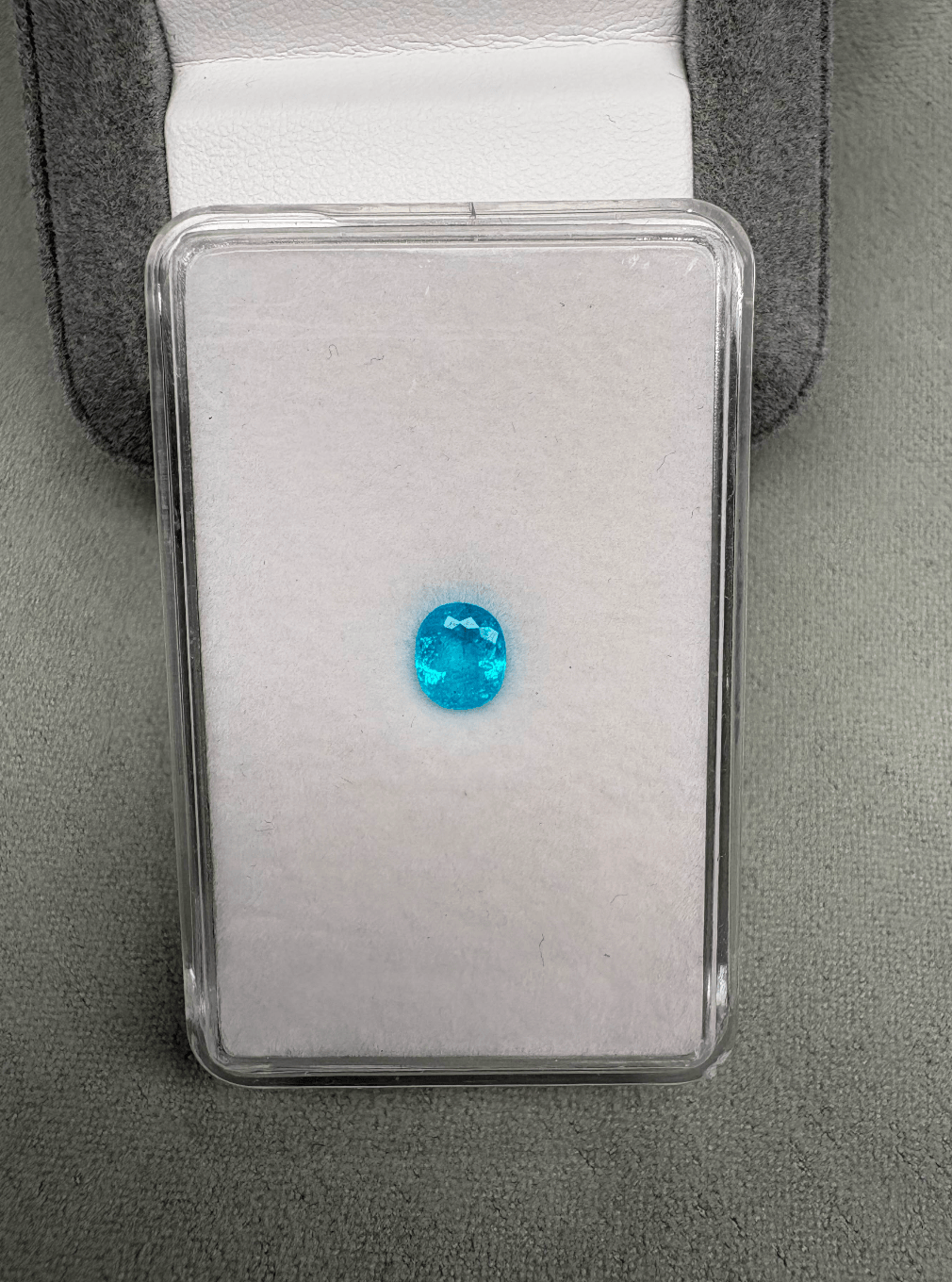 Luxury Promise 1.11ct Exclusive Neon Blue Paraiba Ethiopia E-17