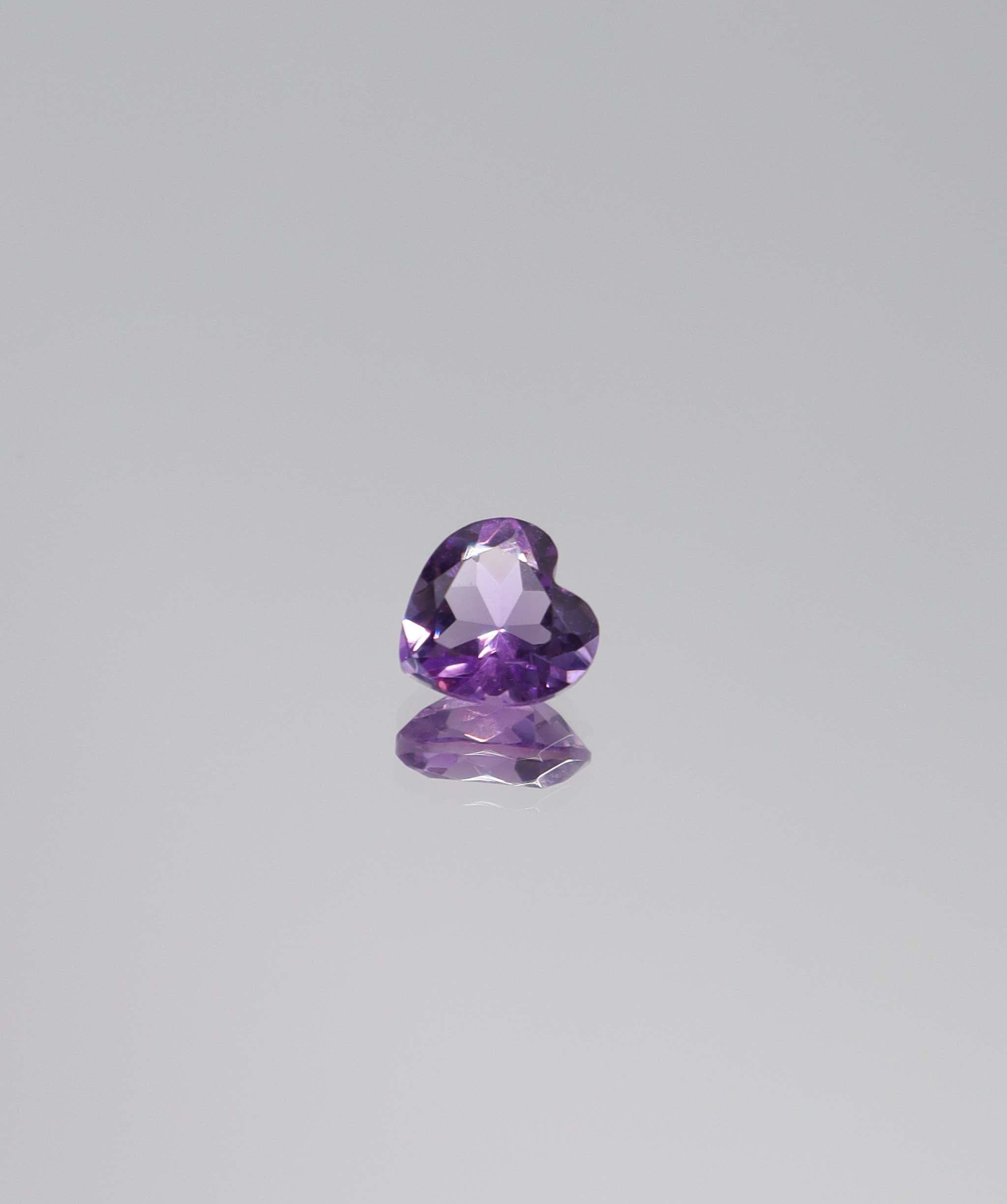 Luxury Promise 1.14ct Amethyst hear shape DXBCS6100