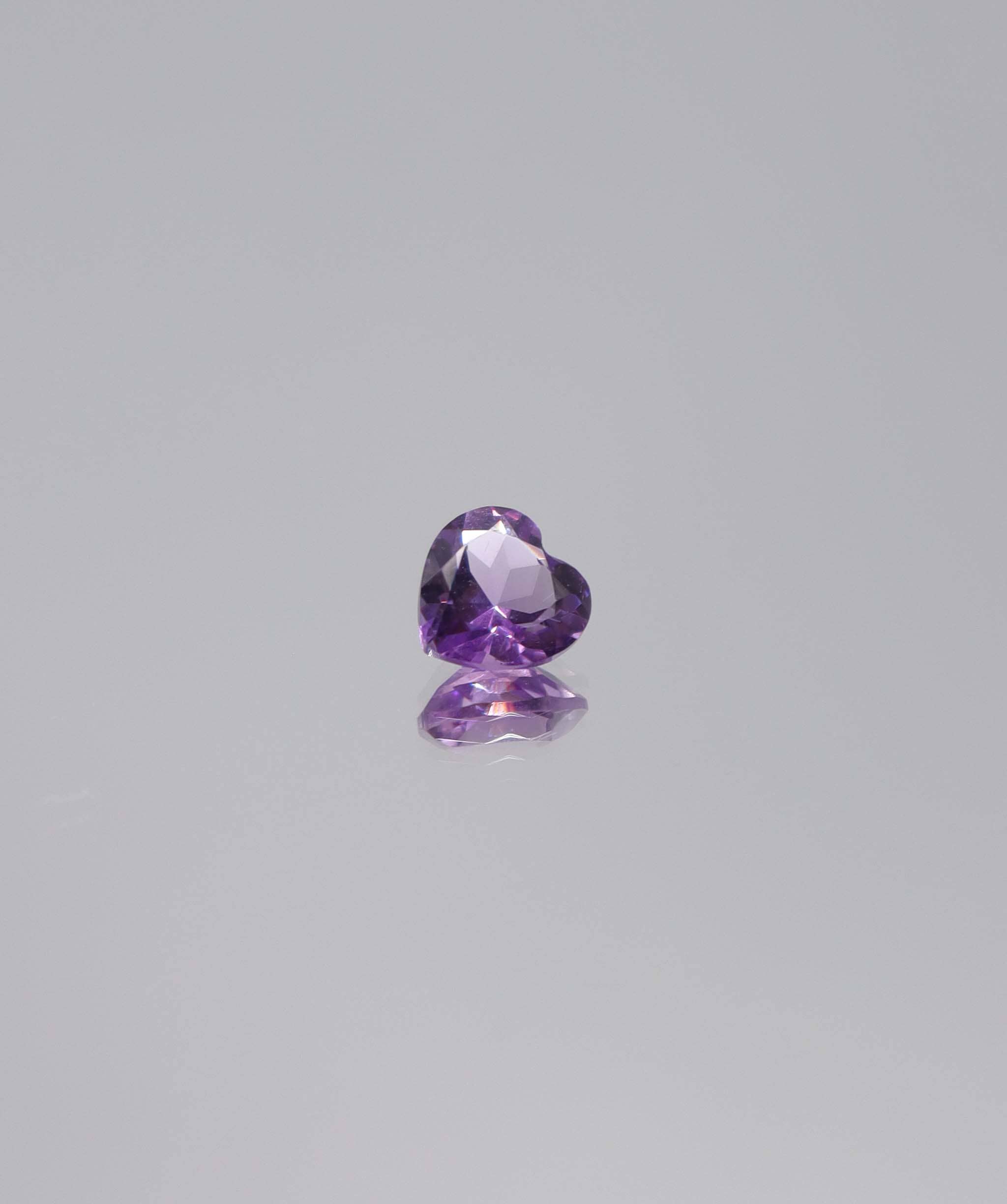 Luxury Promise 1.14ct Amethyst hear shape DXBCS6100