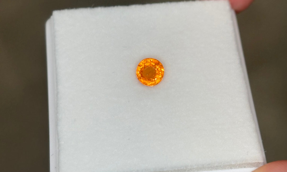 Luxury Promise 1.15ct Fanta Spessartine Round DXBCS5784